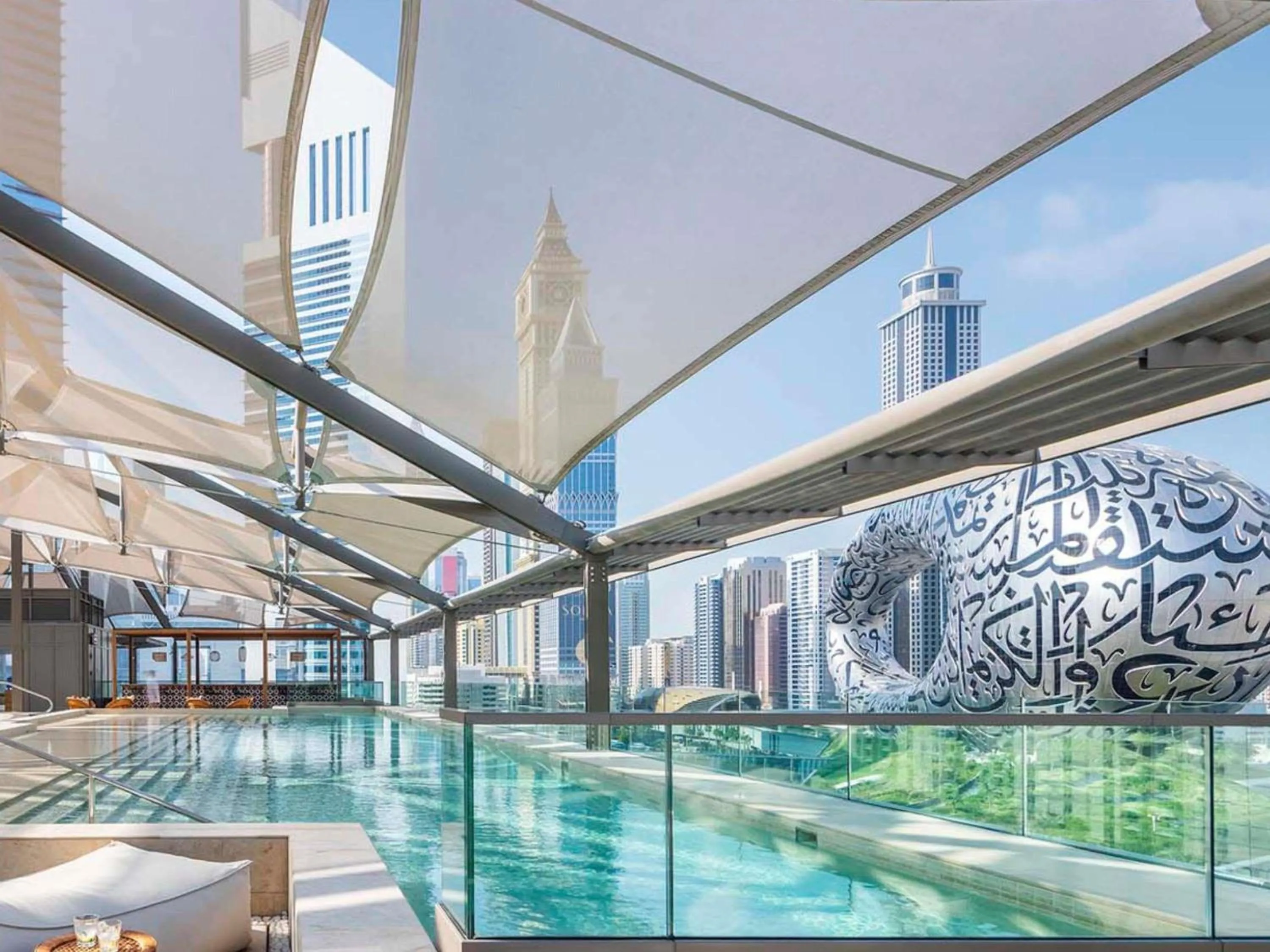 Property building in 25hours Hotel Dubai One Central