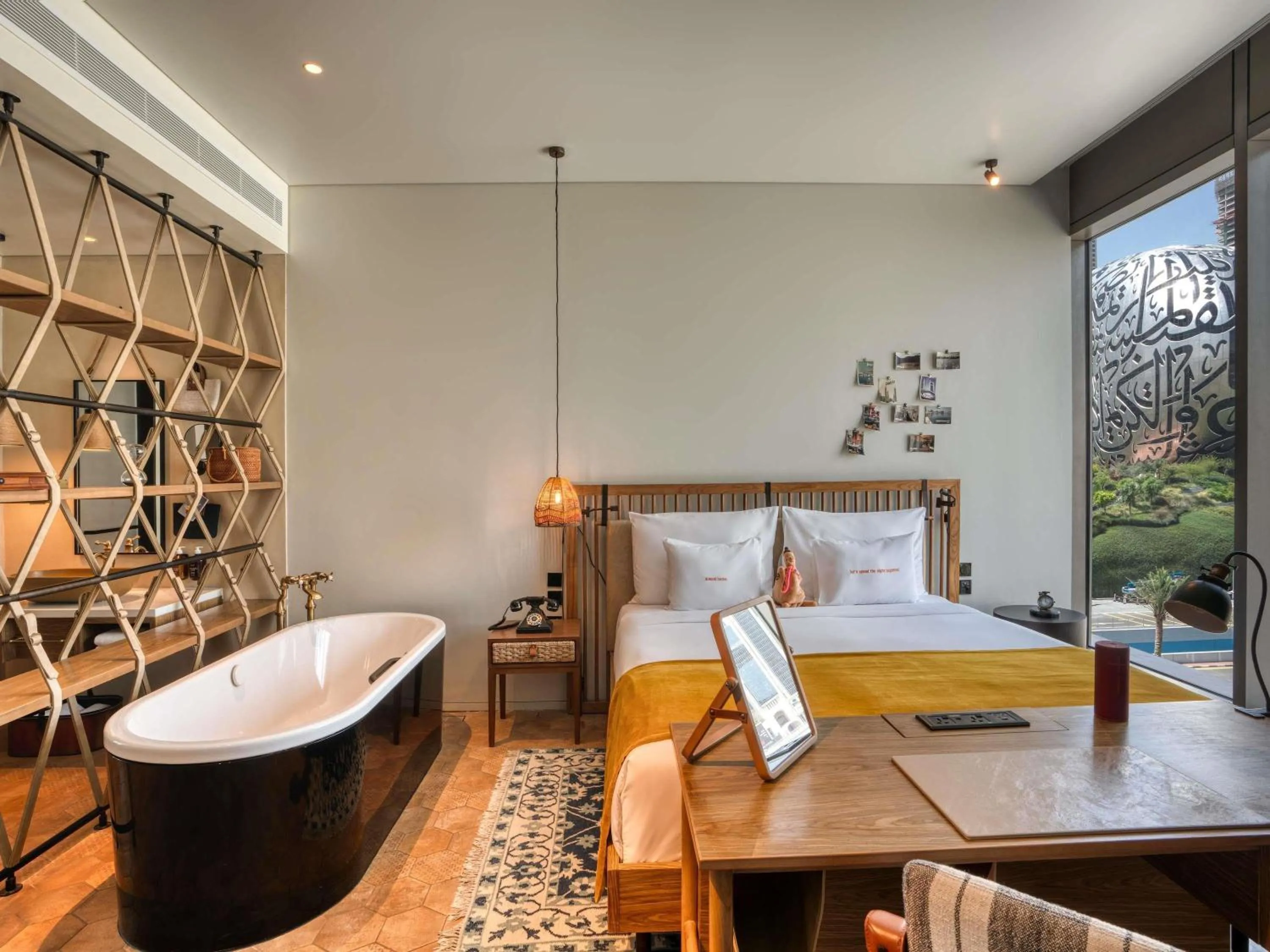 Bedroom, Bed in 25hours Hotel Dubai One Central