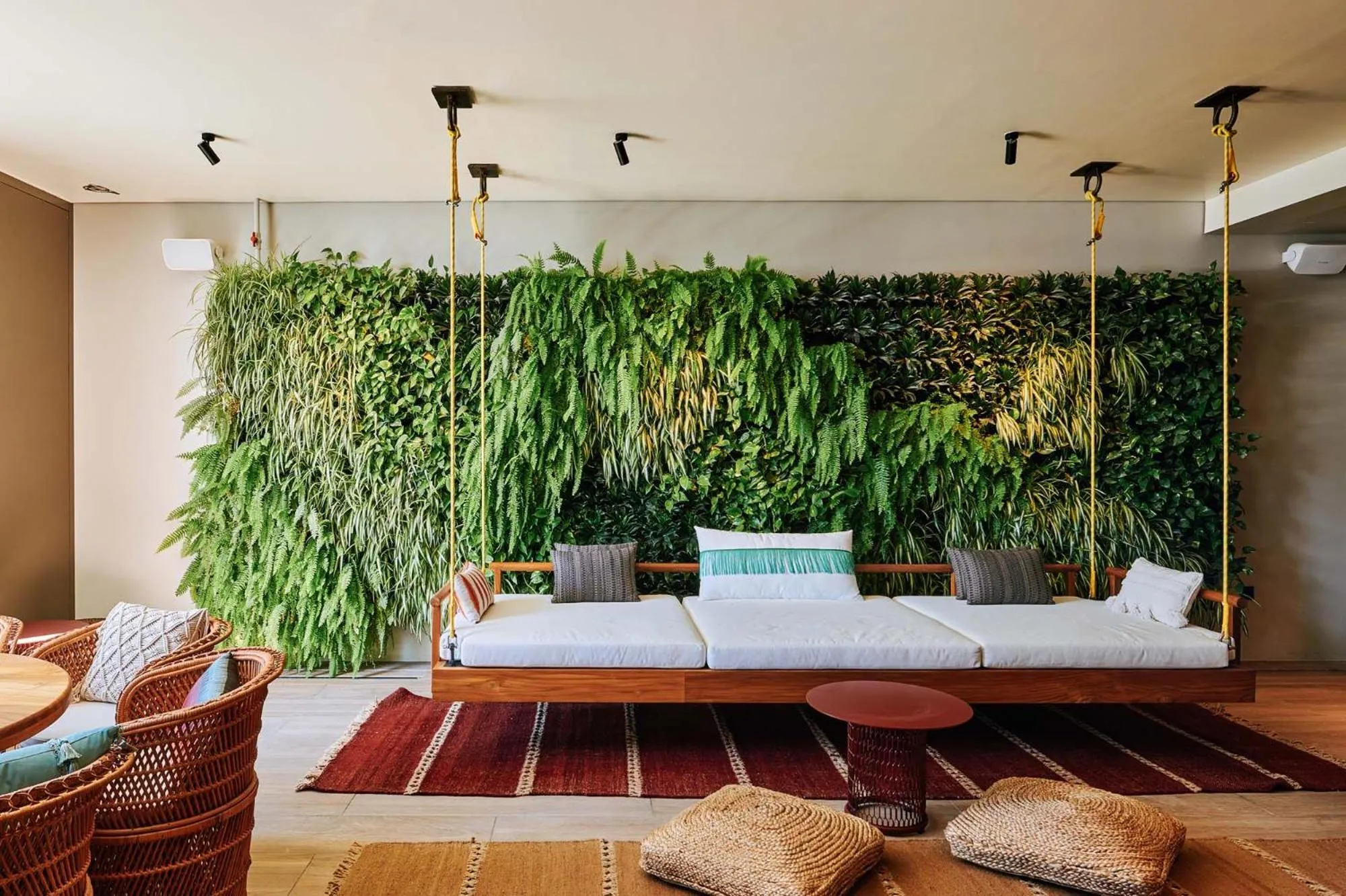 Seating area in 25hours Hotel Dubai One Central