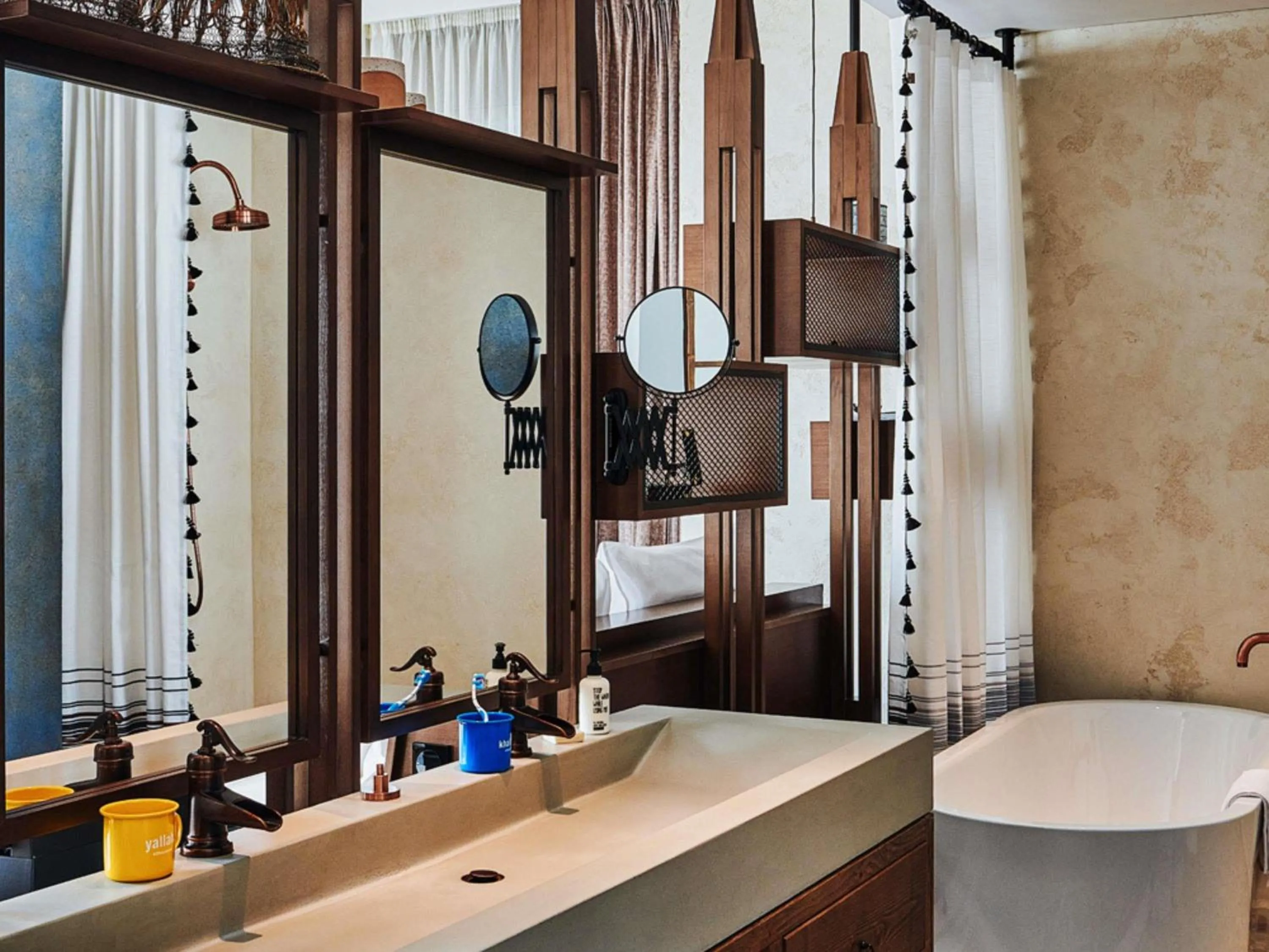 Photo of the whole room in 25hours Hotel Dubai One Central