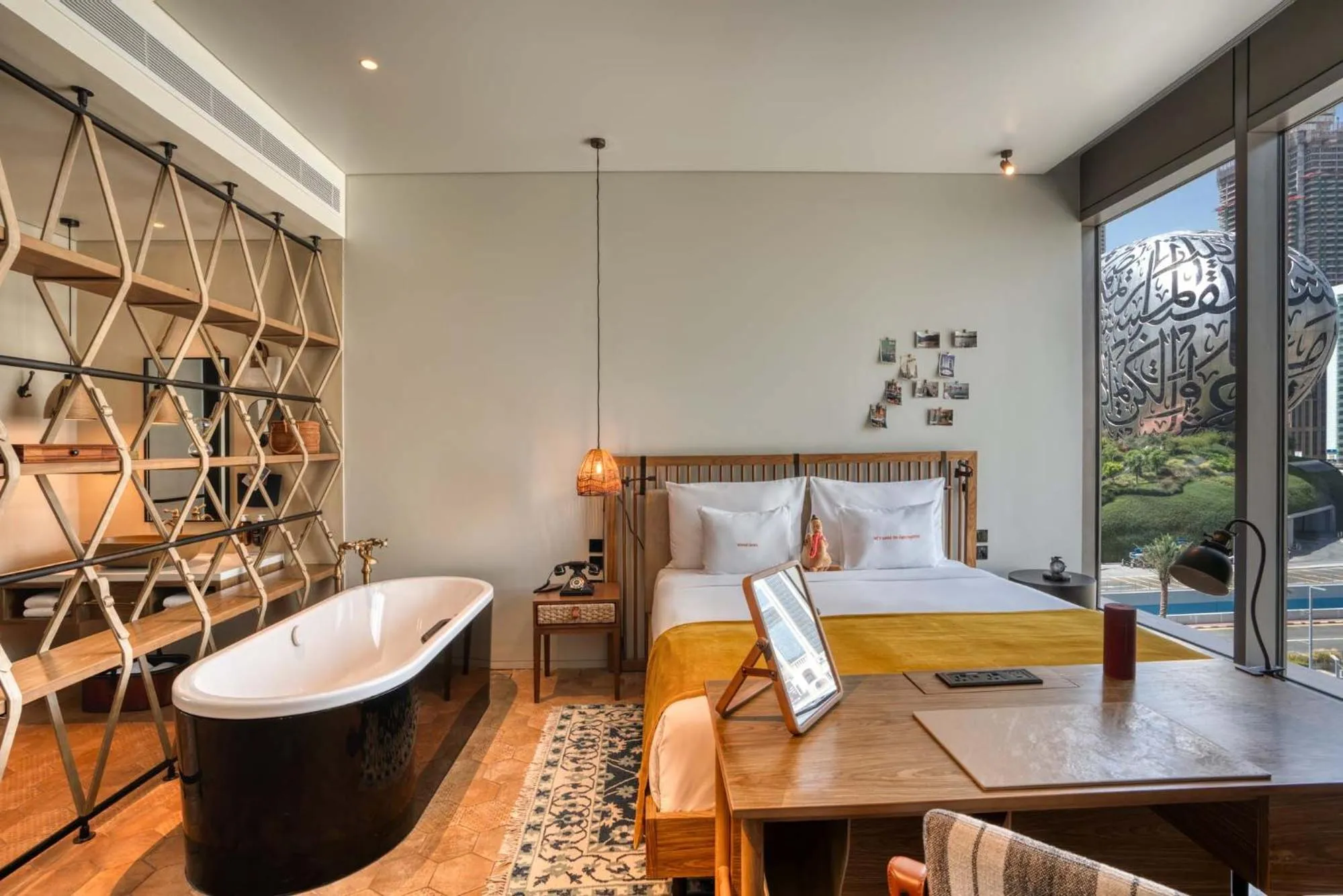 Bedroom, Bed in 25hours Hotel Dubai One Central