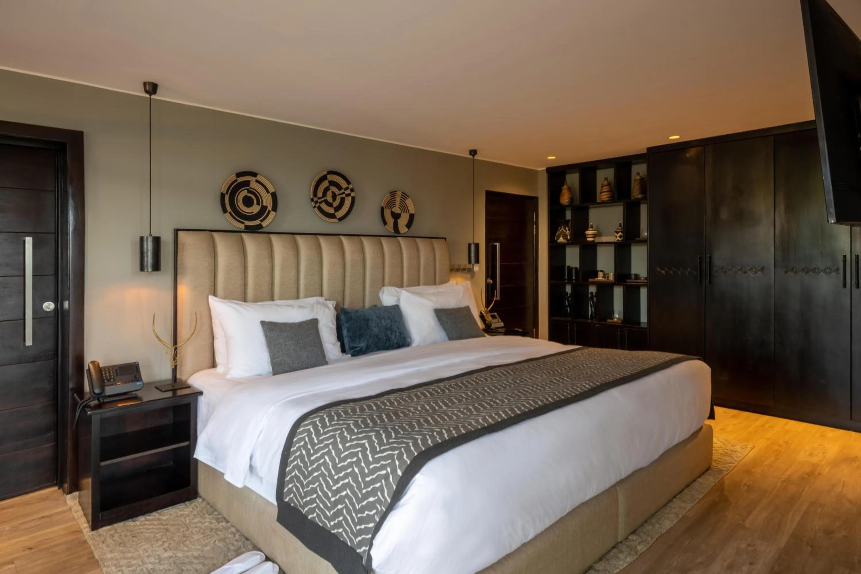 Bedroom, Bed in Mantis Akagera Game Lodge