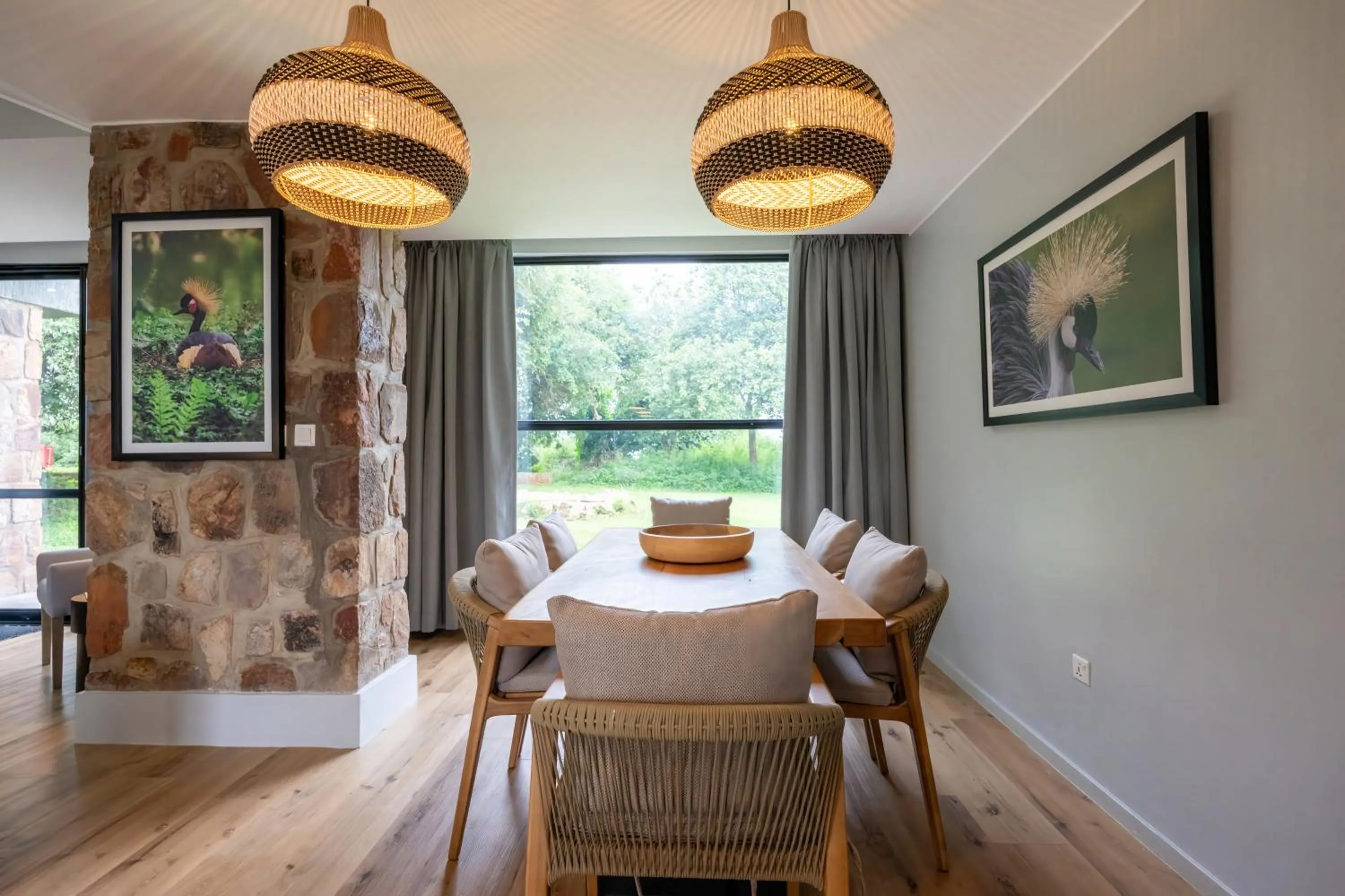 Dining area in Mantis Akagera Game Lodge