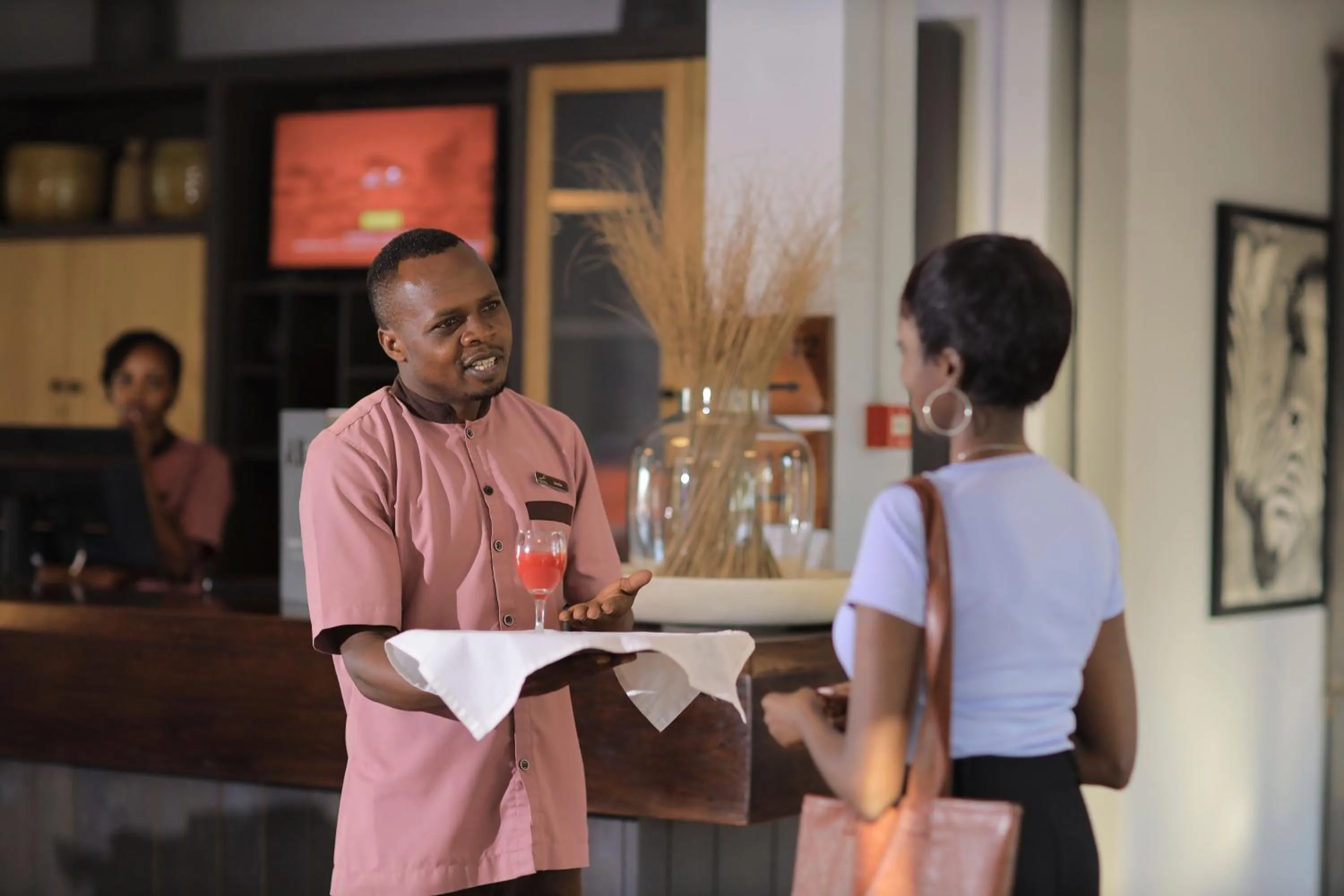 Lobby or reception in Mantis Akagera Game Lodge
