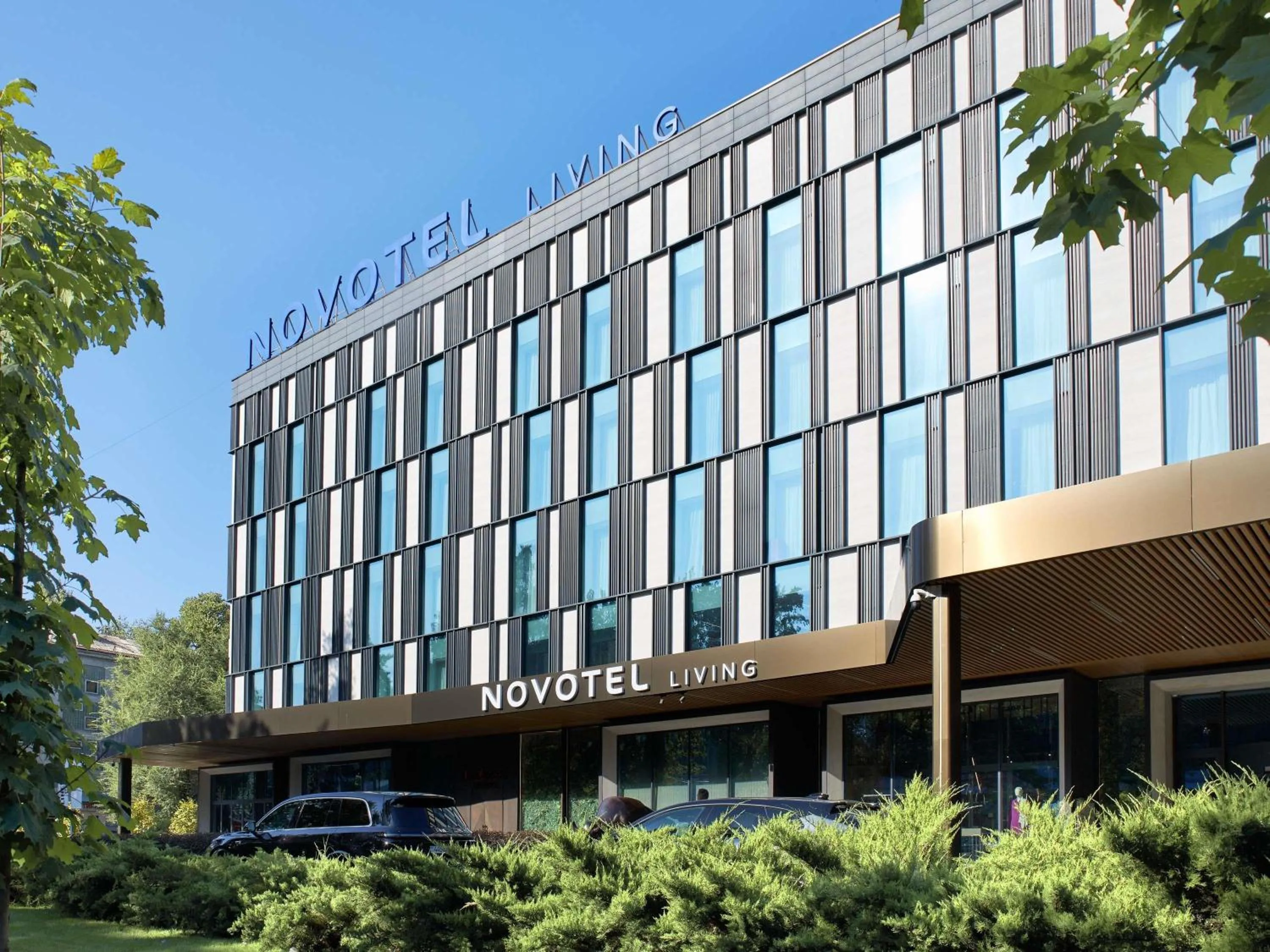 Property building in Novotel Living Almaty Jetisu