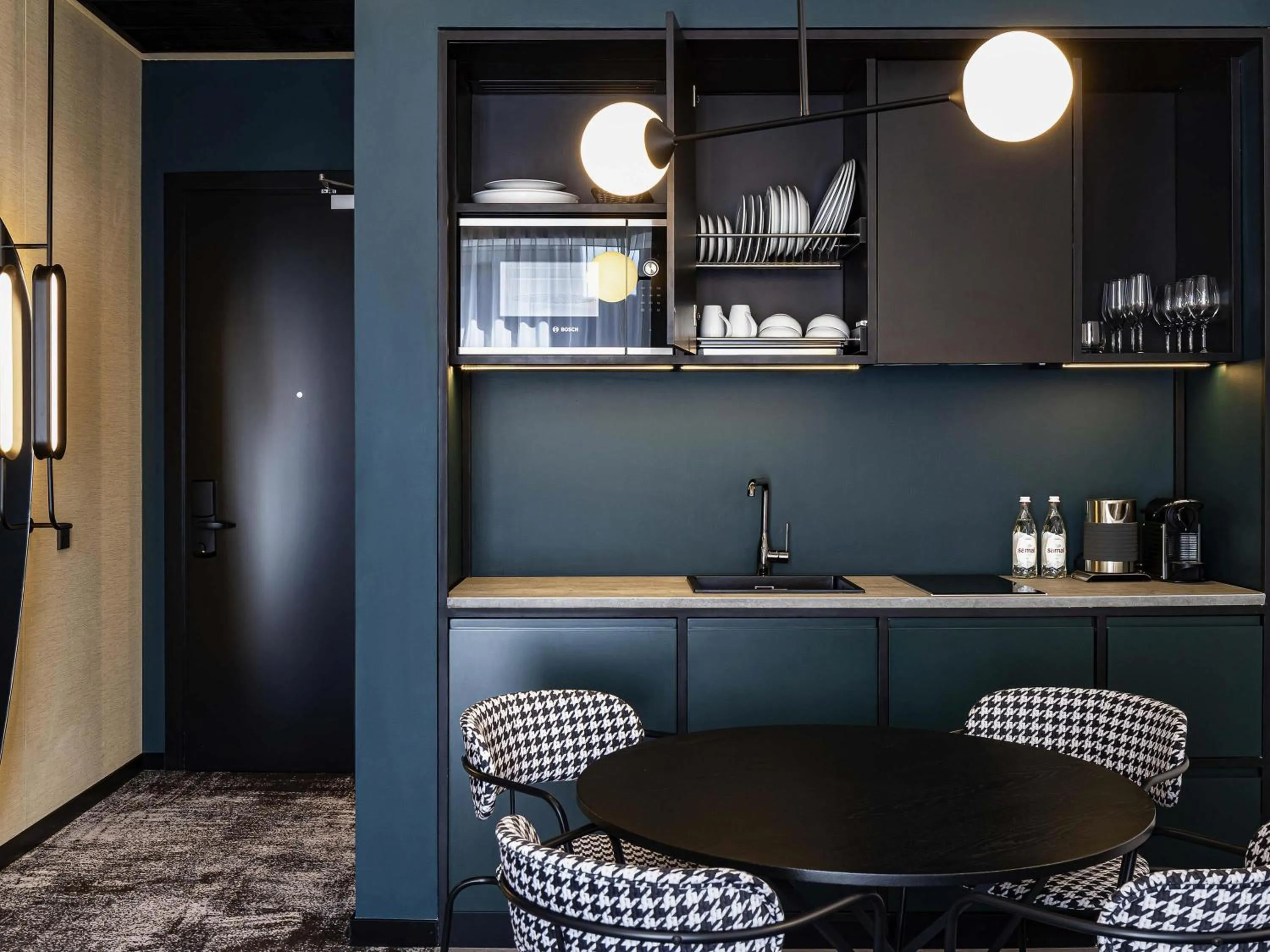 Bedroom in Novotel Living Almaty Jetisu