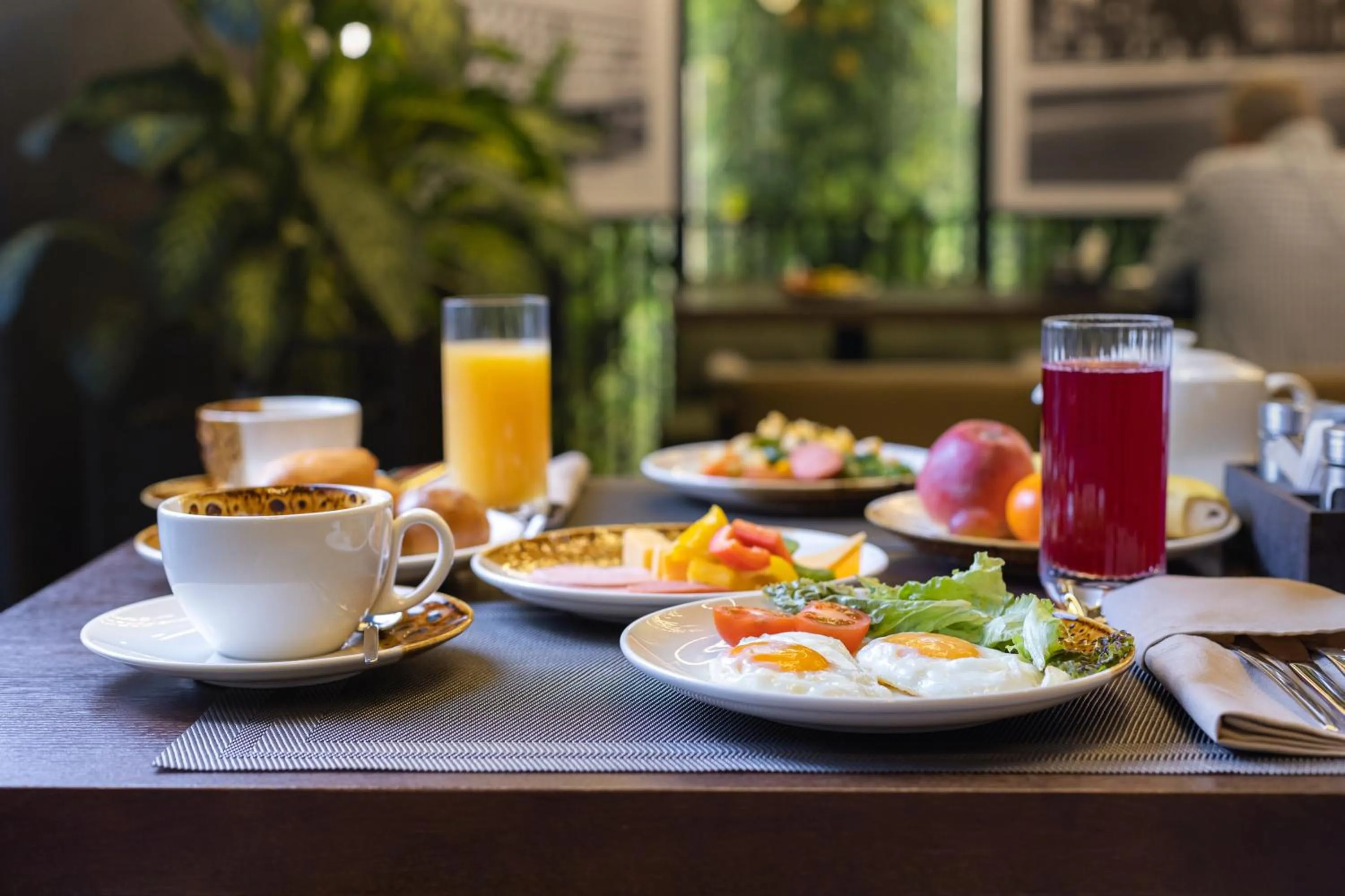 Breakfast in Novotel Living Almaty Jetisu