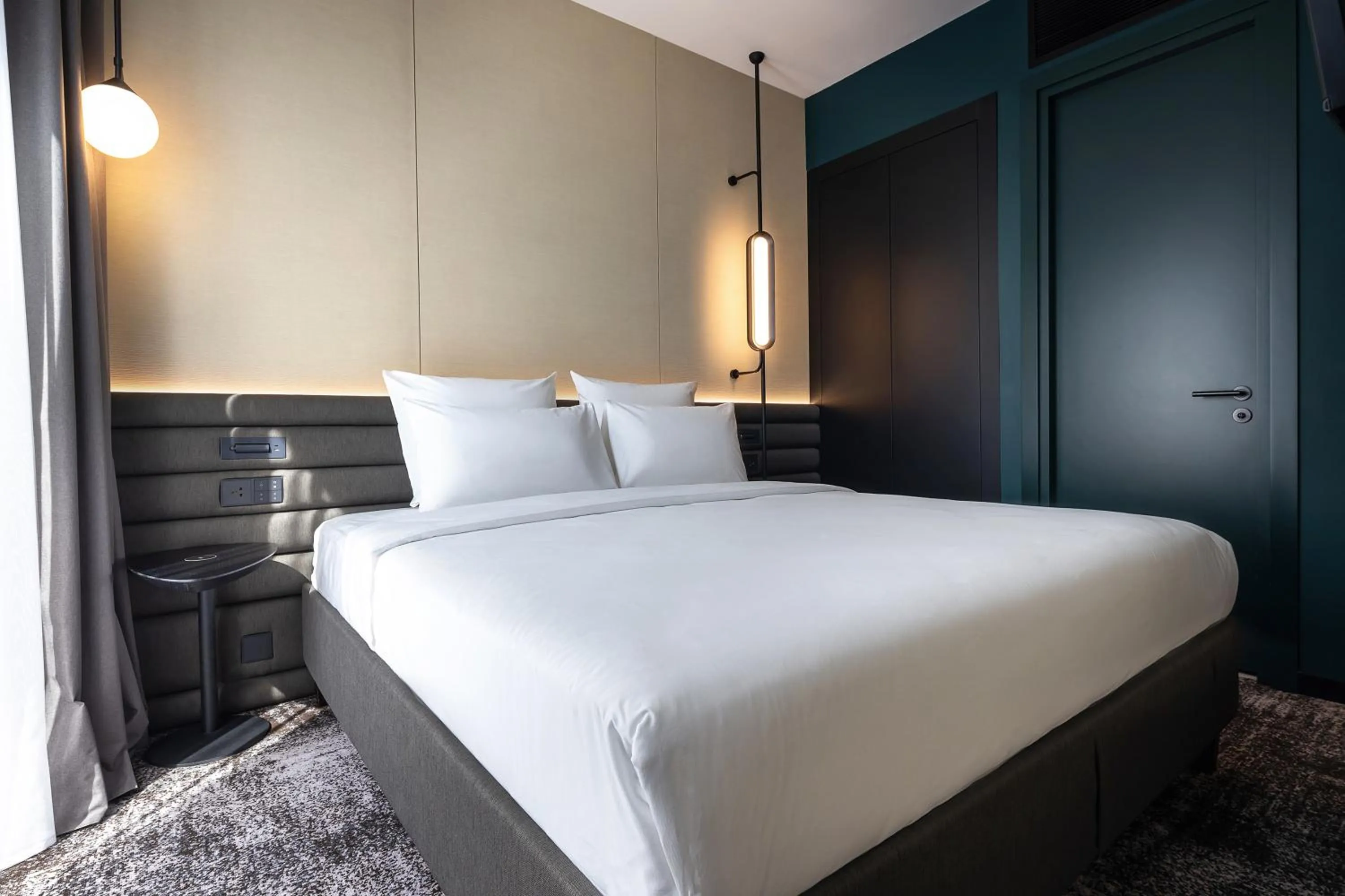 Bedroom, Bed in Novotel Living Almaty Jetisu