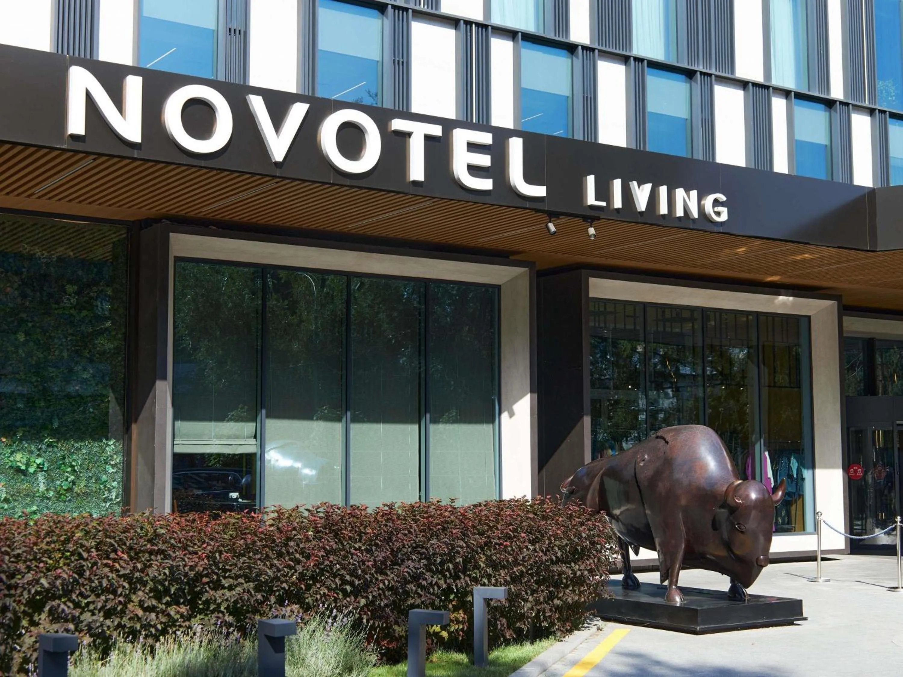 Property building in Novotel Living Almaty Jetisu