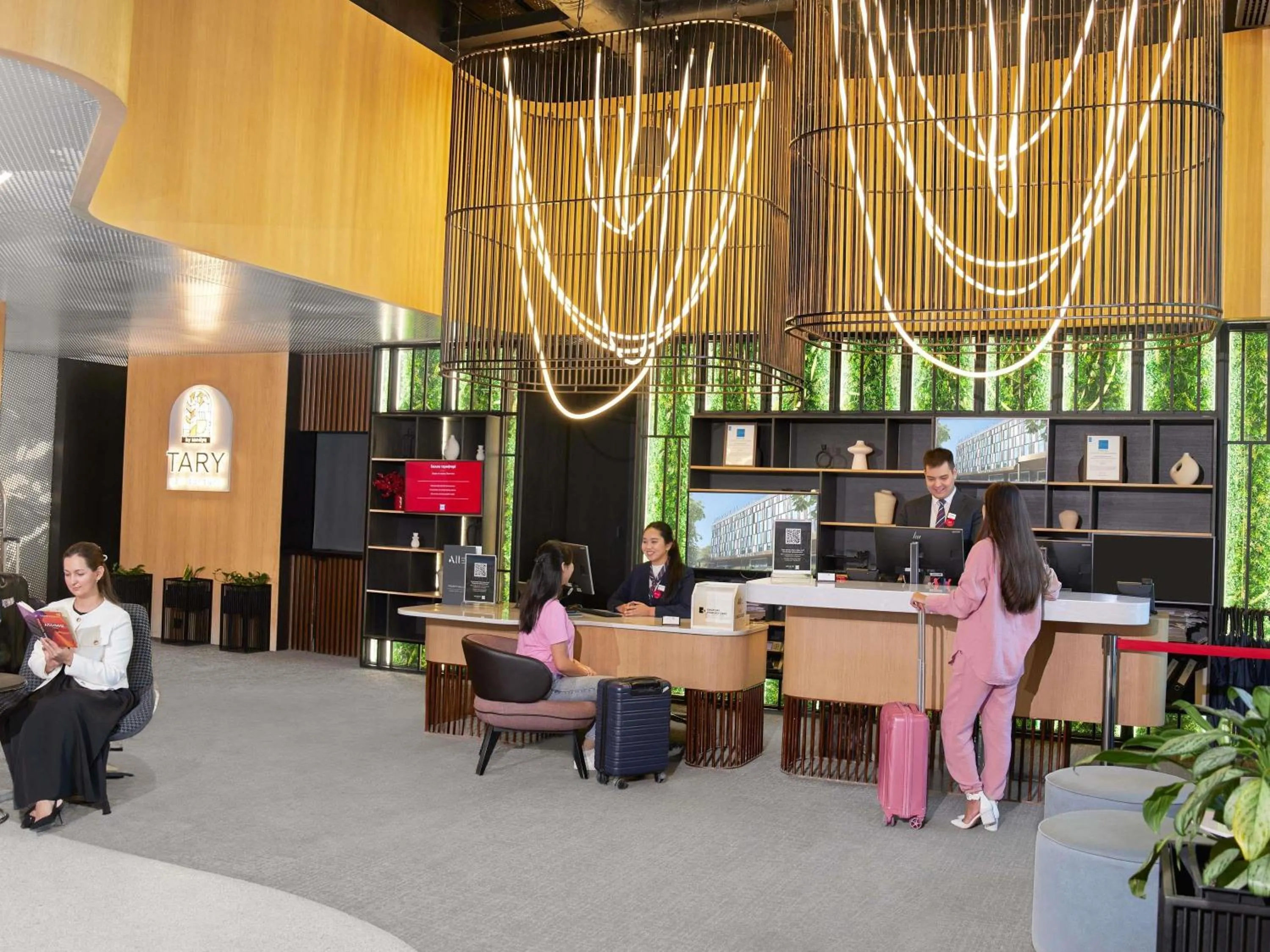 Property building in Novotel Living Almaty Jetisu