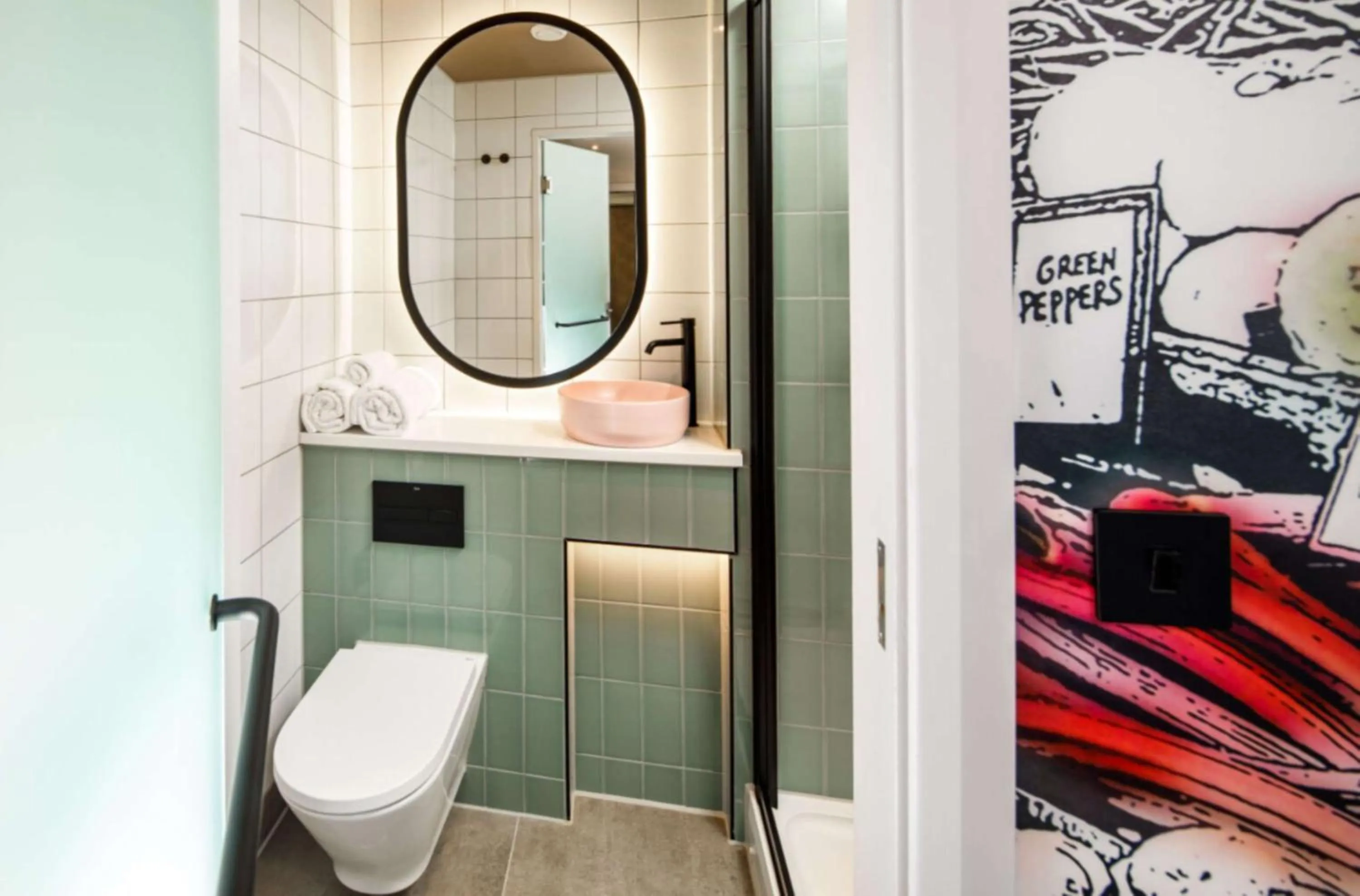 Bathroom in Spark by Hilton London Romford