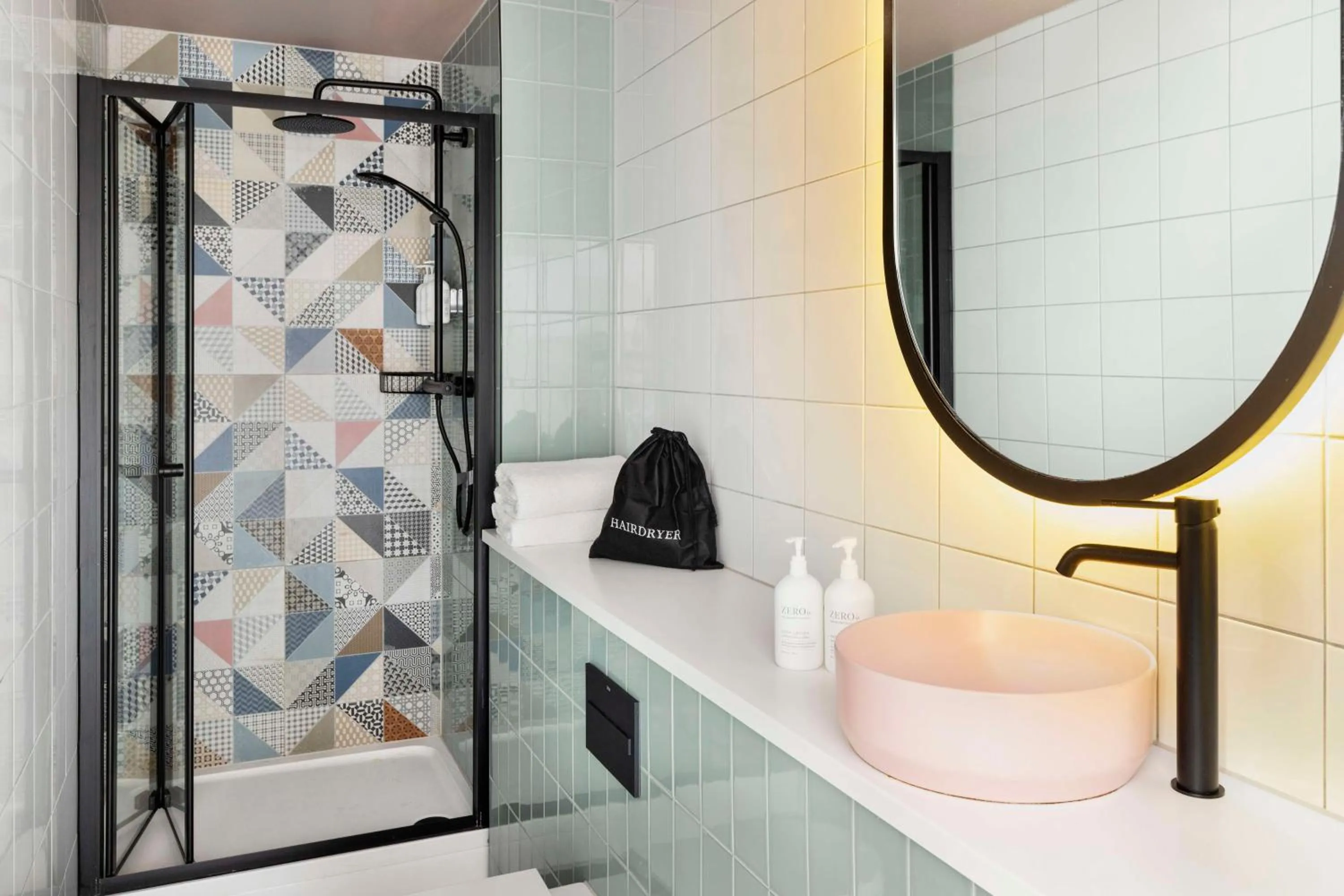 Bathroom in Spark by Hilton London Romford