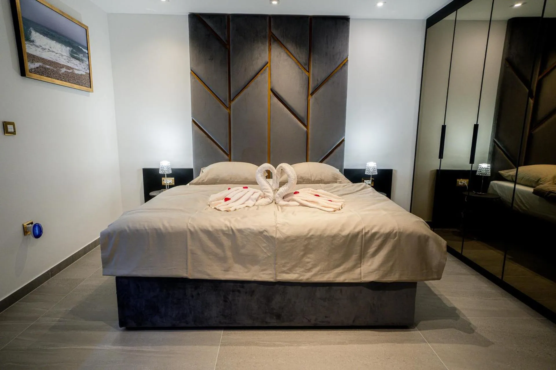 Bedroom in Villas-Kroatien