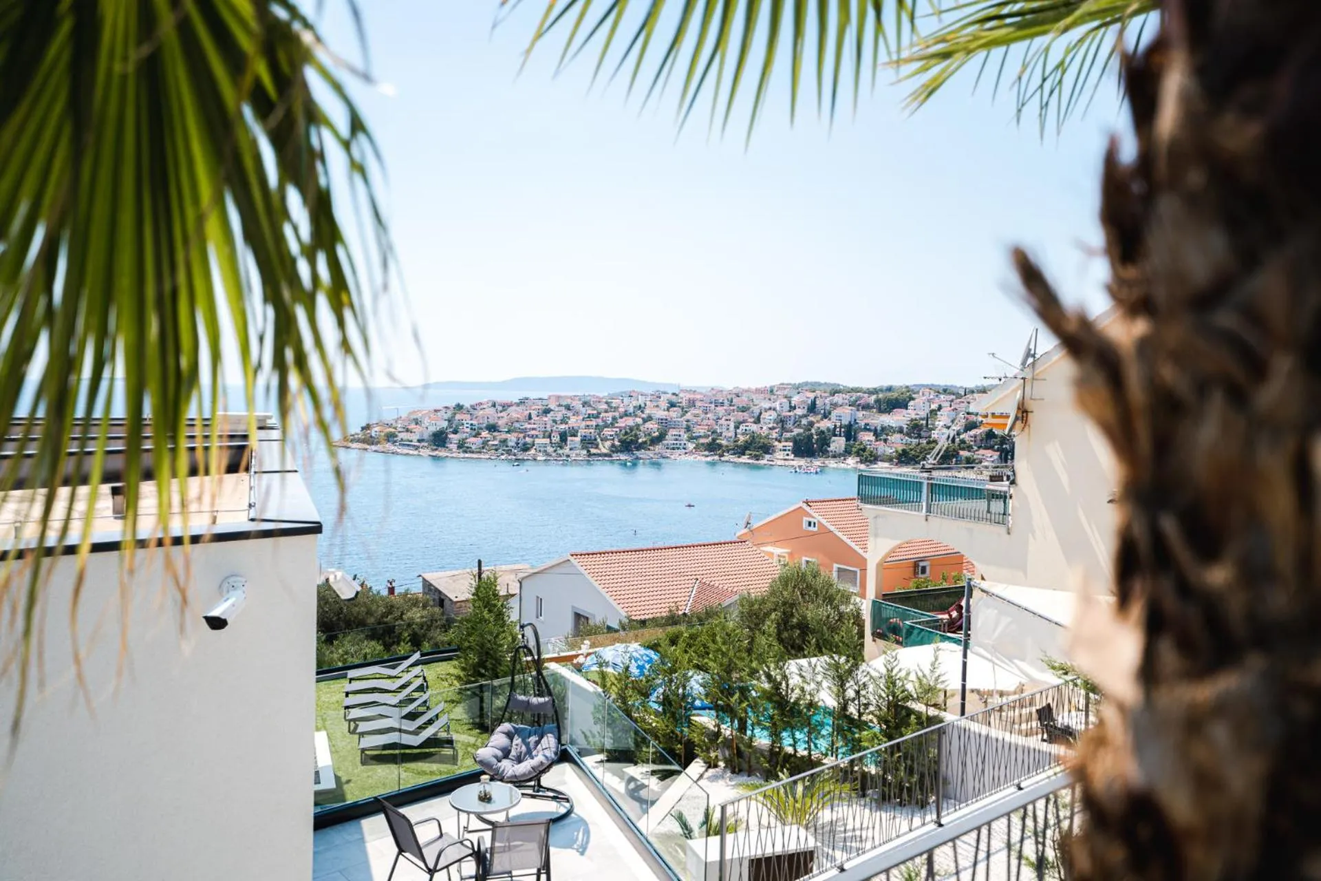 Sea view in Villas-Kroatien