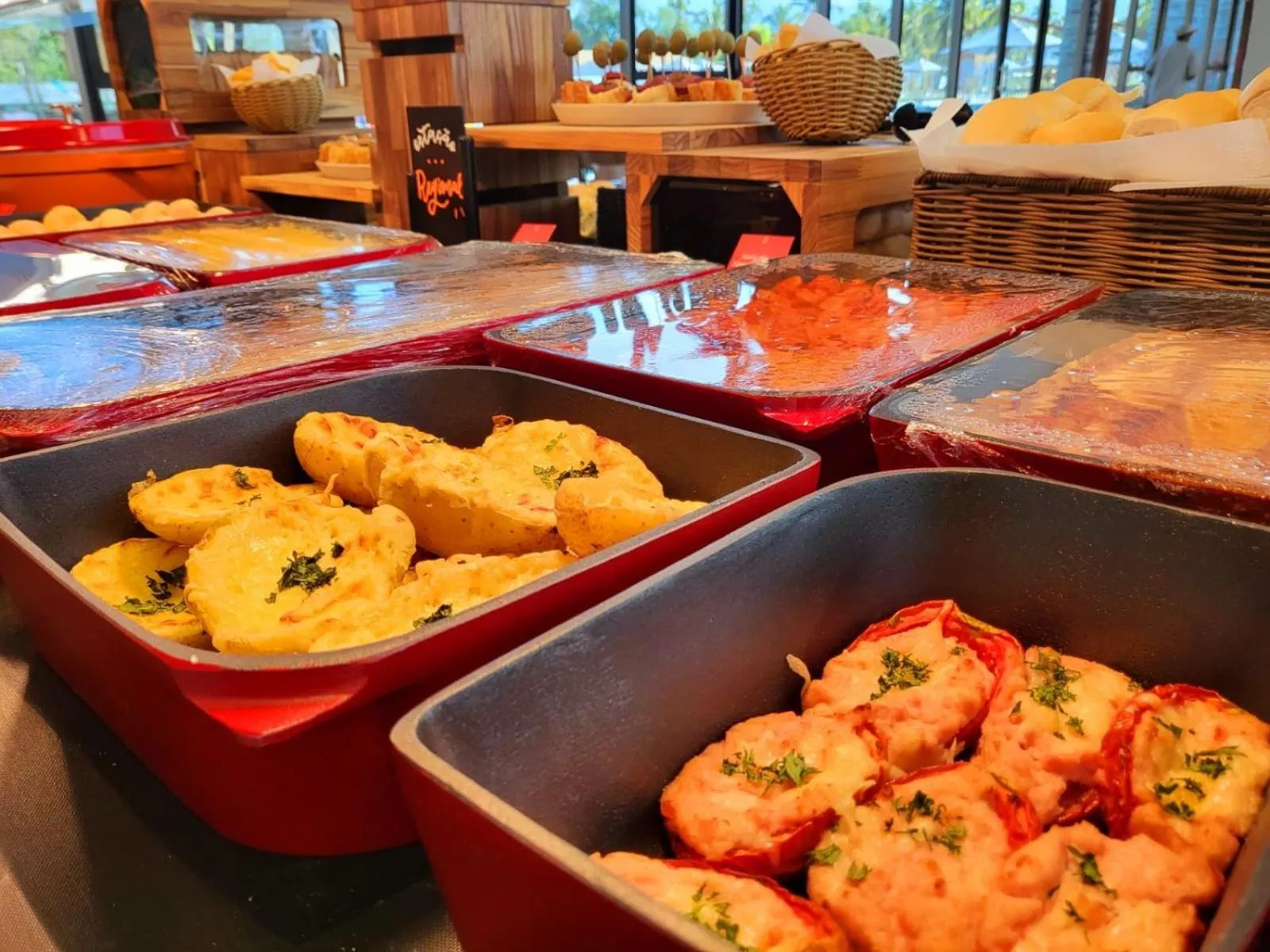 Breakfast in Ipioca Beach Resort Maceió