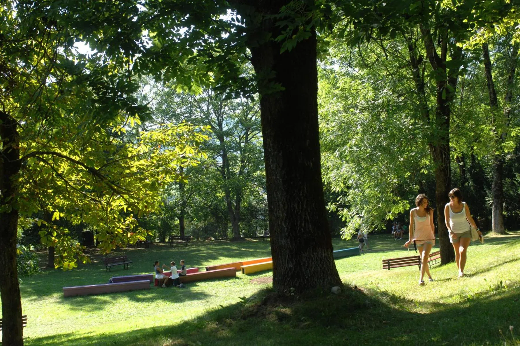 Natural landscape in Residence Casa Cavalese