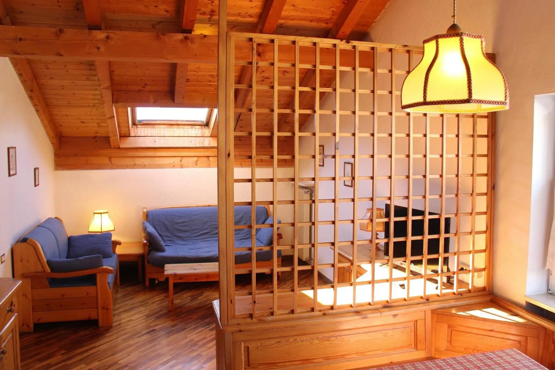 Living room in Residence Casa Cavalese