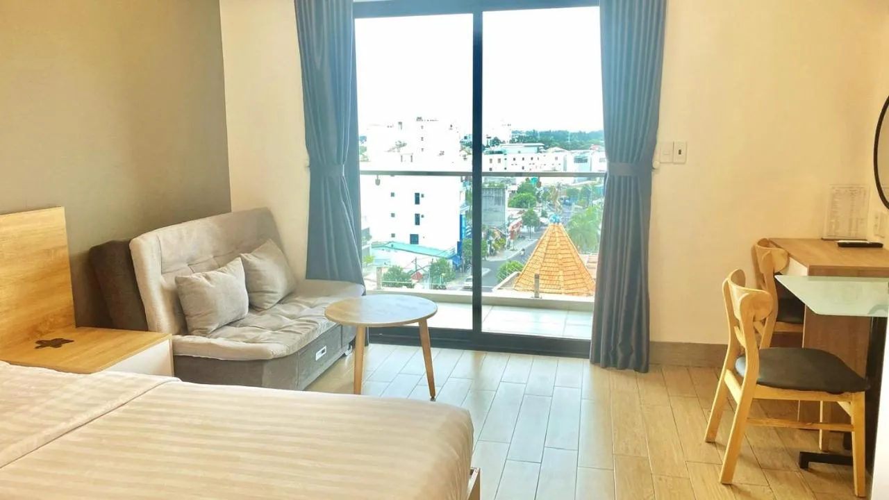 Bed in TDMAISON Hotel & Apartment