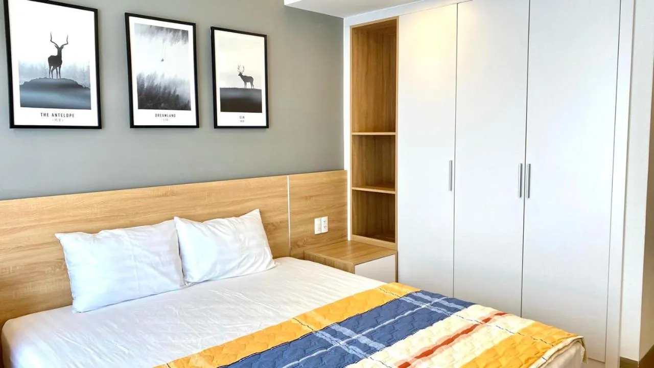 Bed in TDMAISON Hotel & Apartment