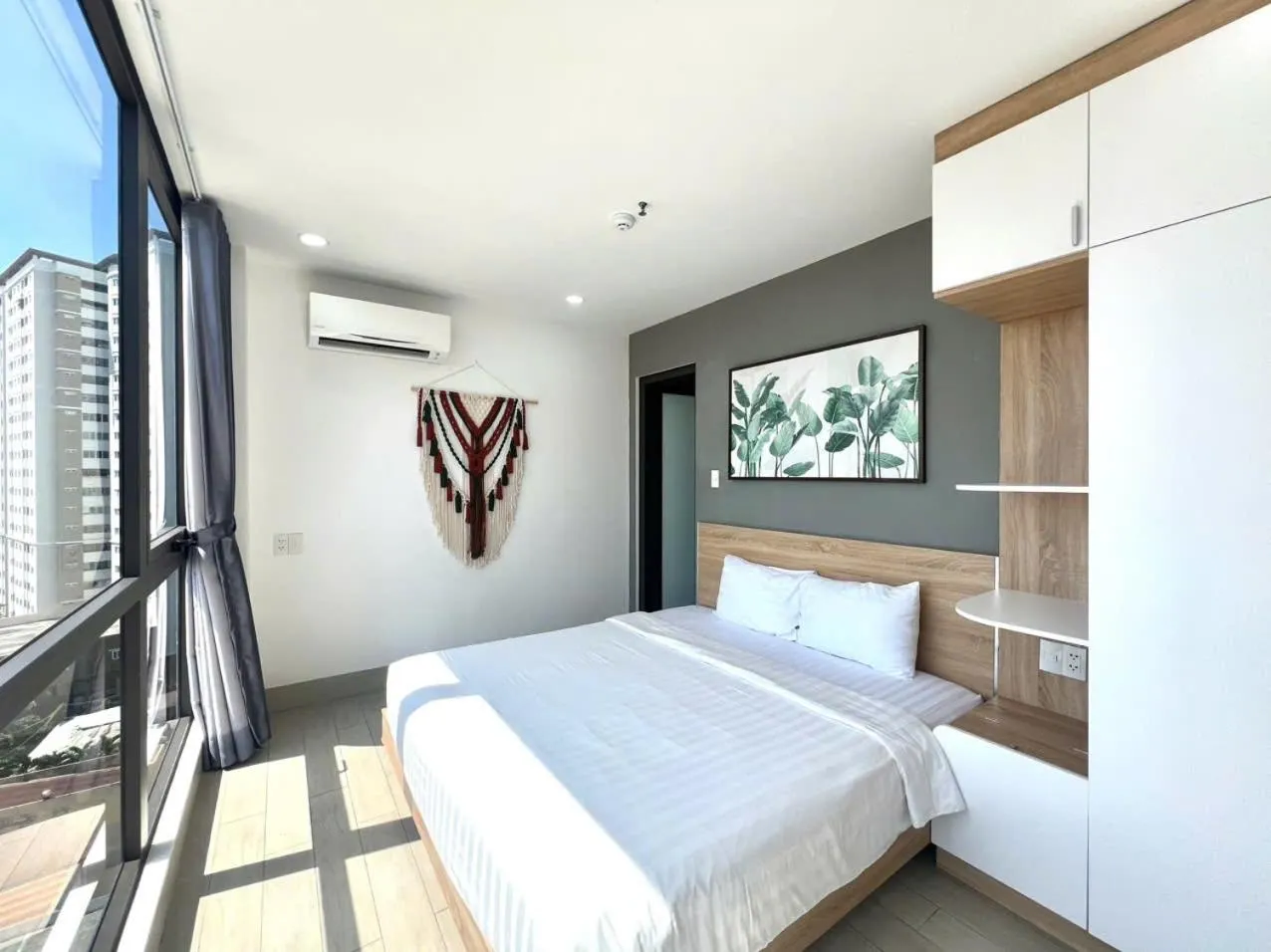 Bed in TDMAISON Hotel & Apartment