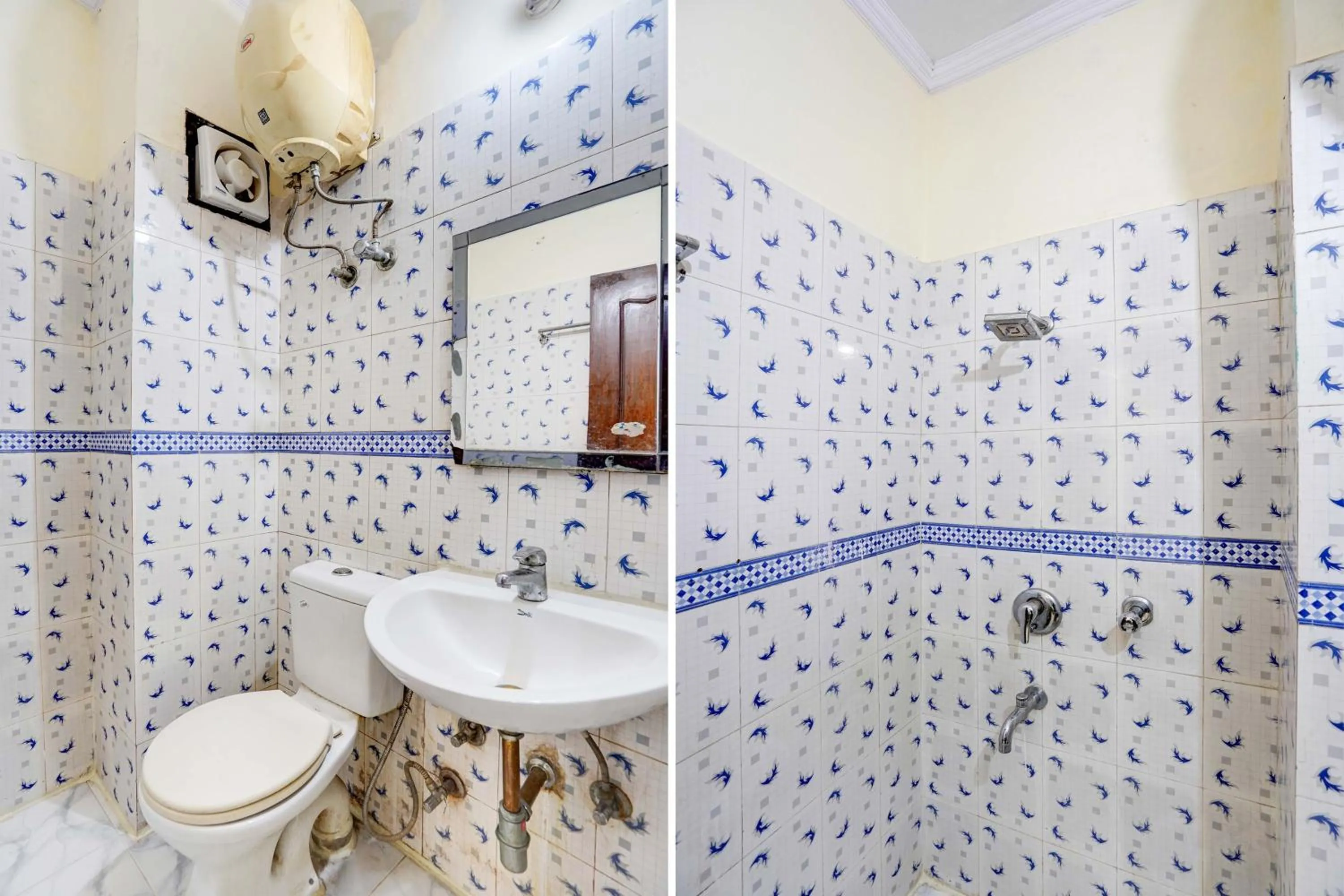 Bathroom in Super Hotel O VPS Residency