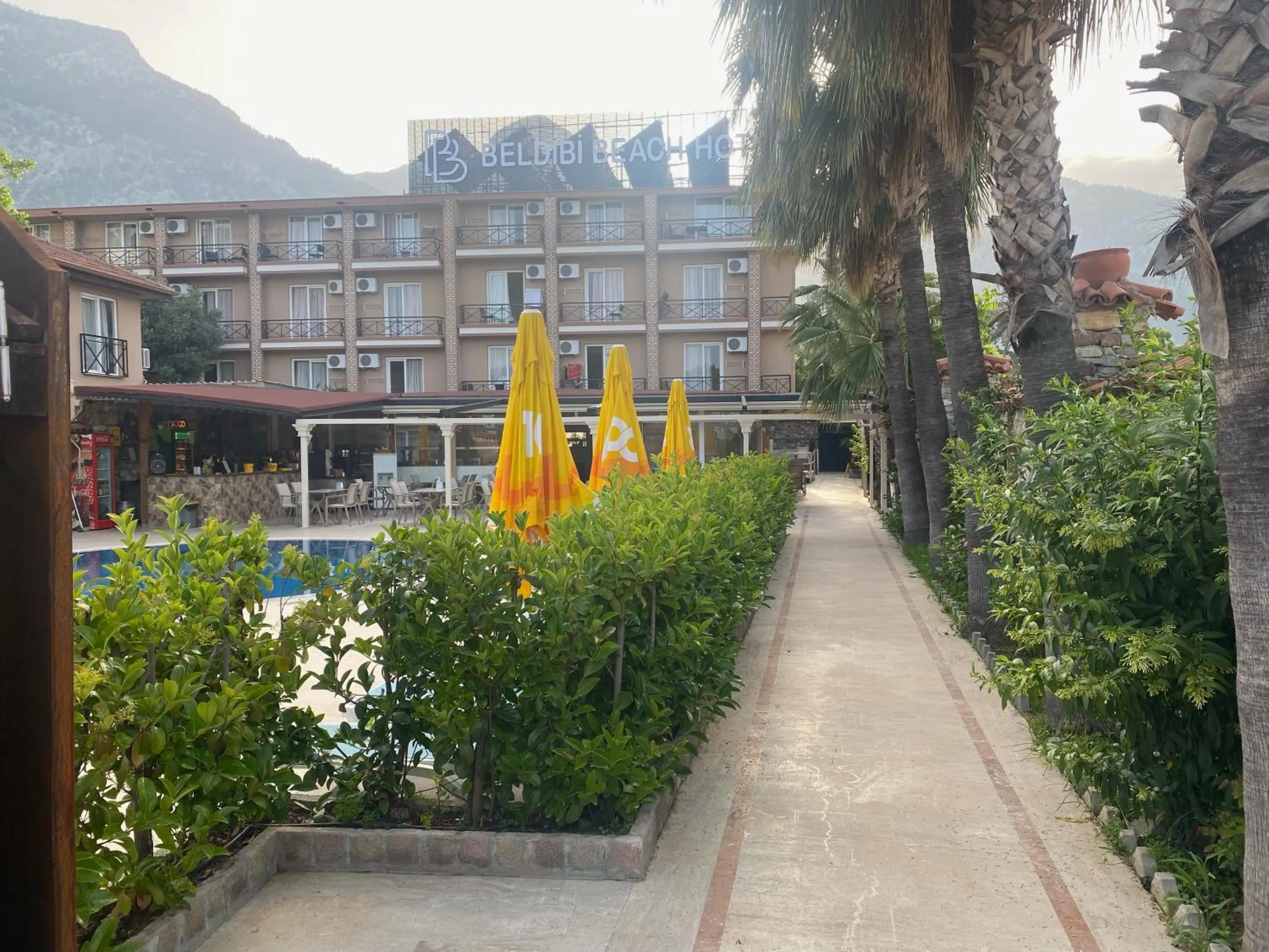 Property building in Beldibi Beach Hotel