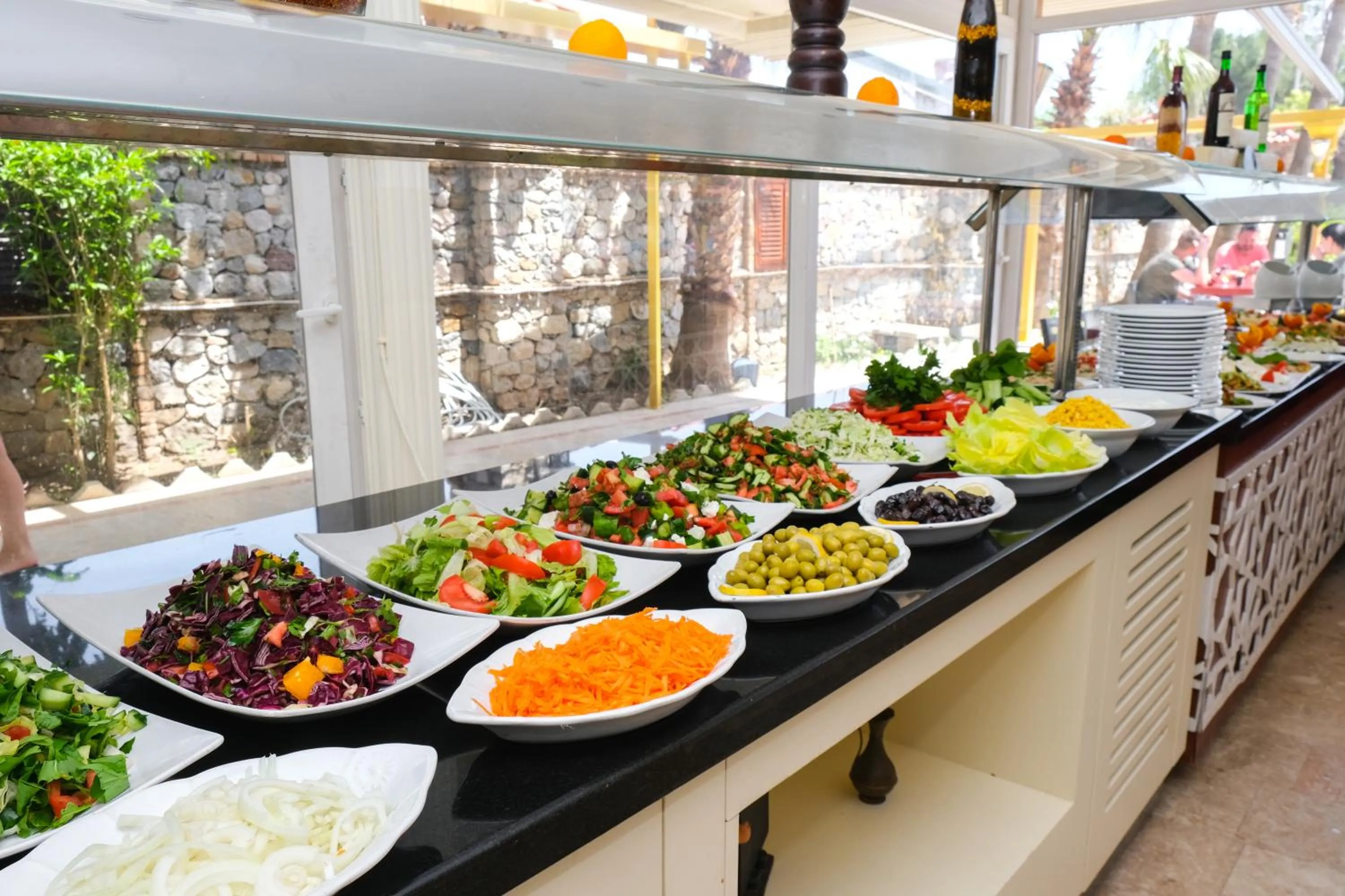 Food and drinks in Beldibi Beach Hotel