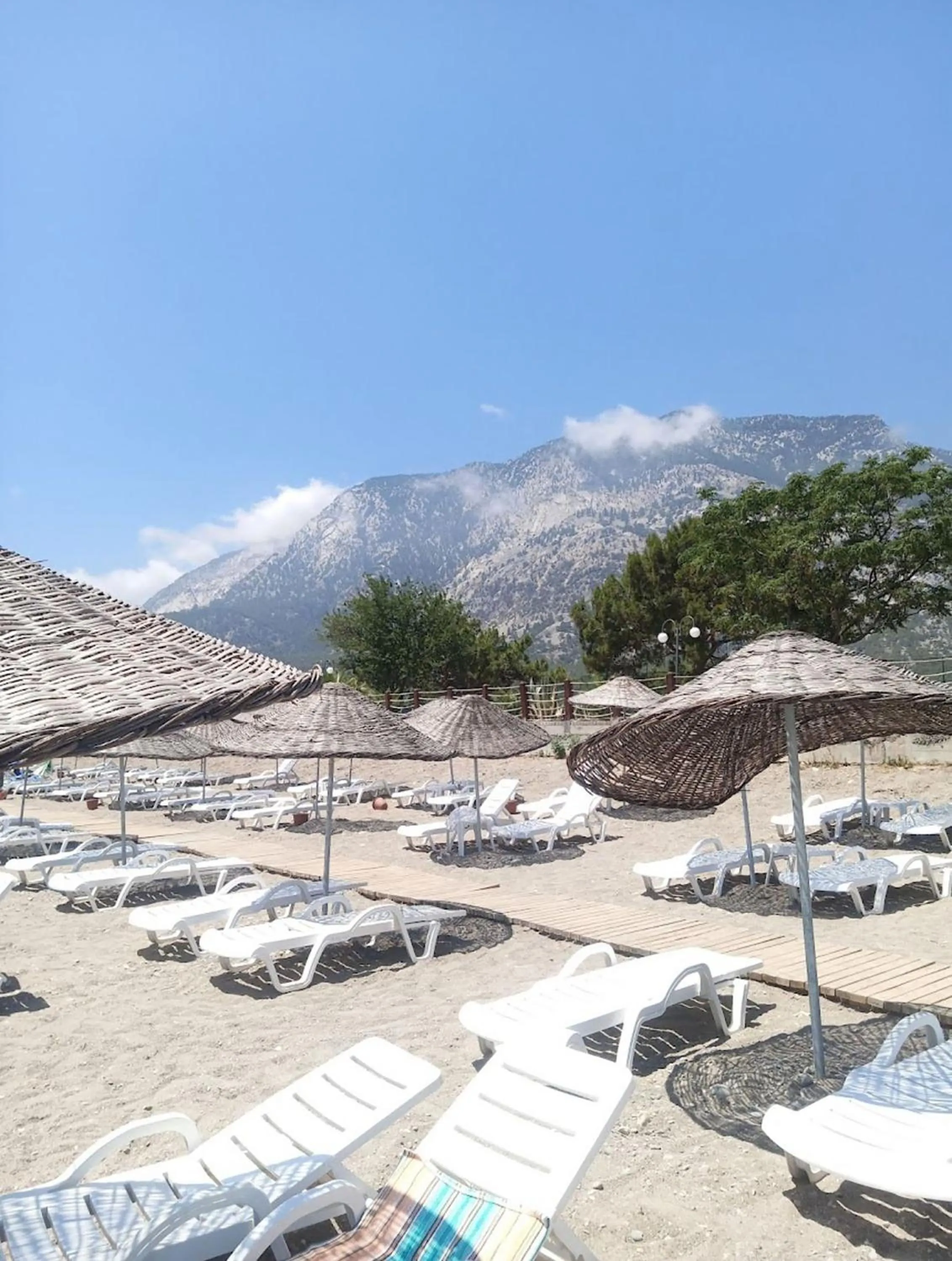 Beach in Beldibi Beach Hotel