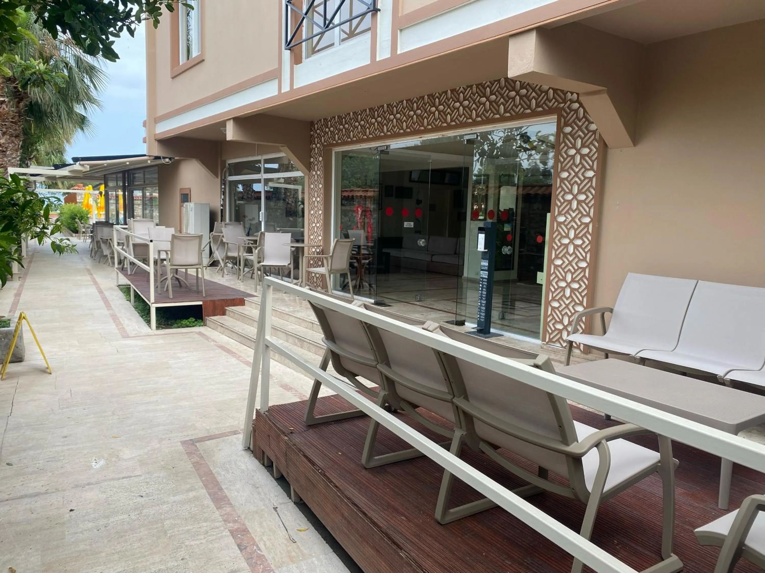 Property building in Beldibi Beach Hotel