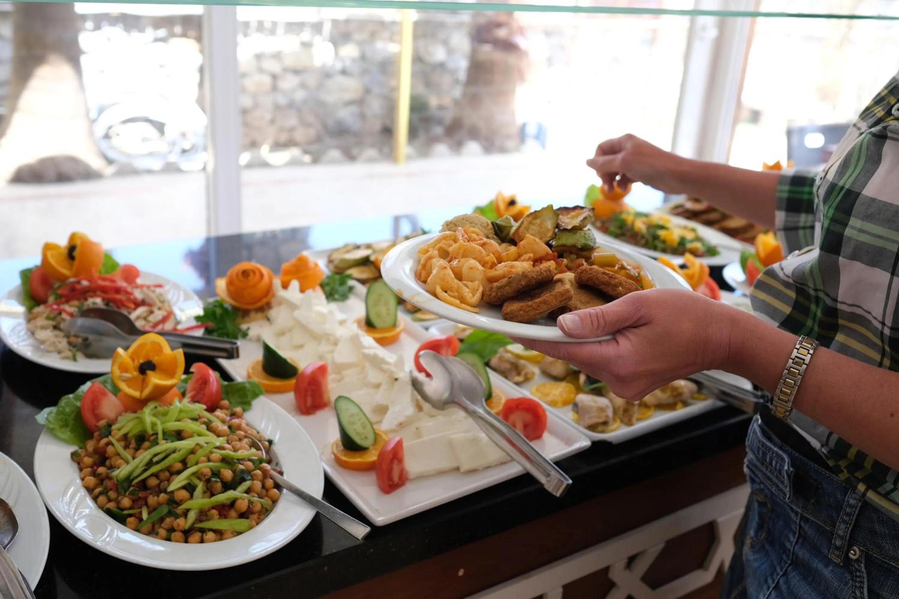 Food in Beldibi Beach Hotel