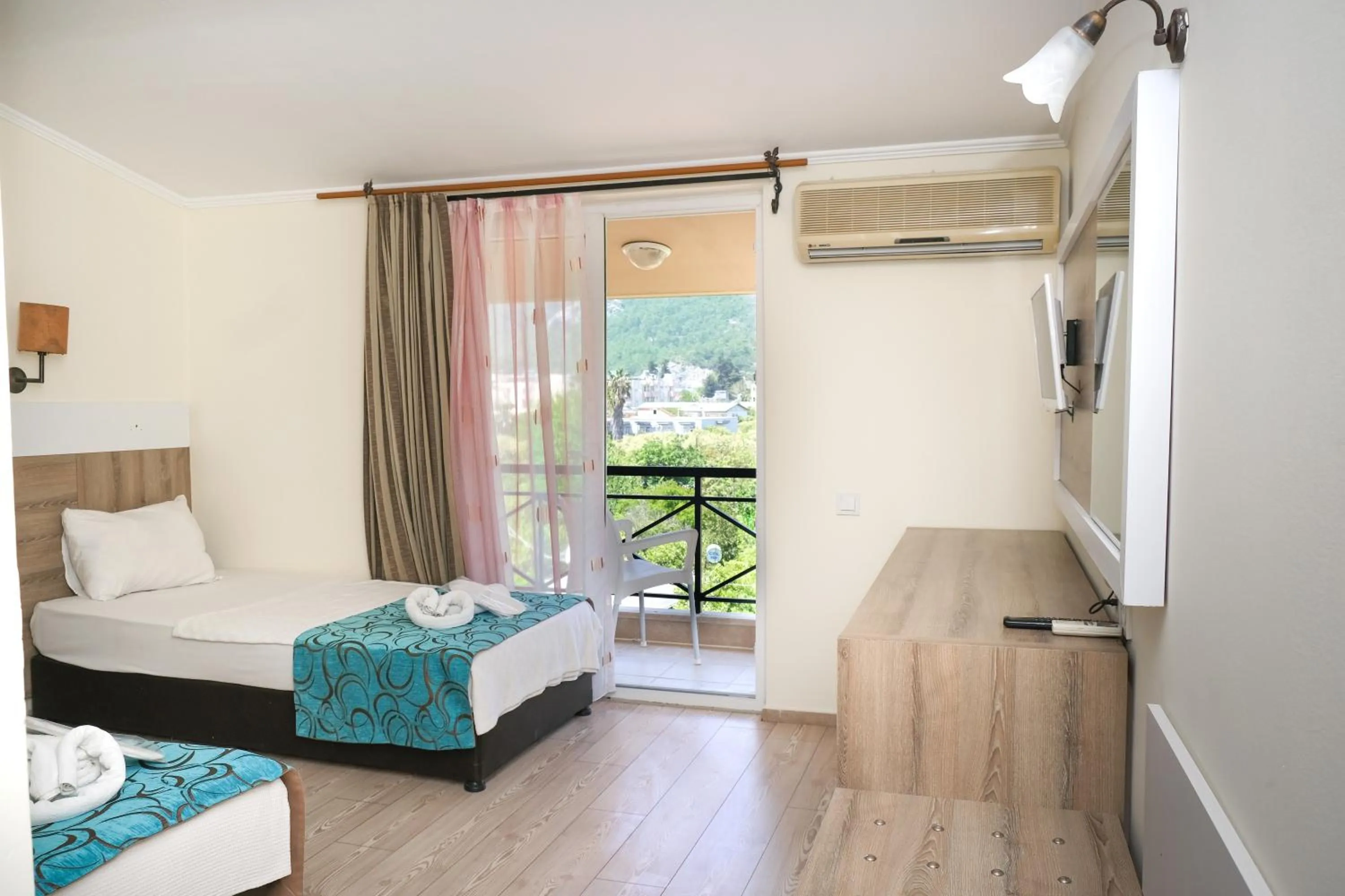 Bed in Beldibi Beach Hotel