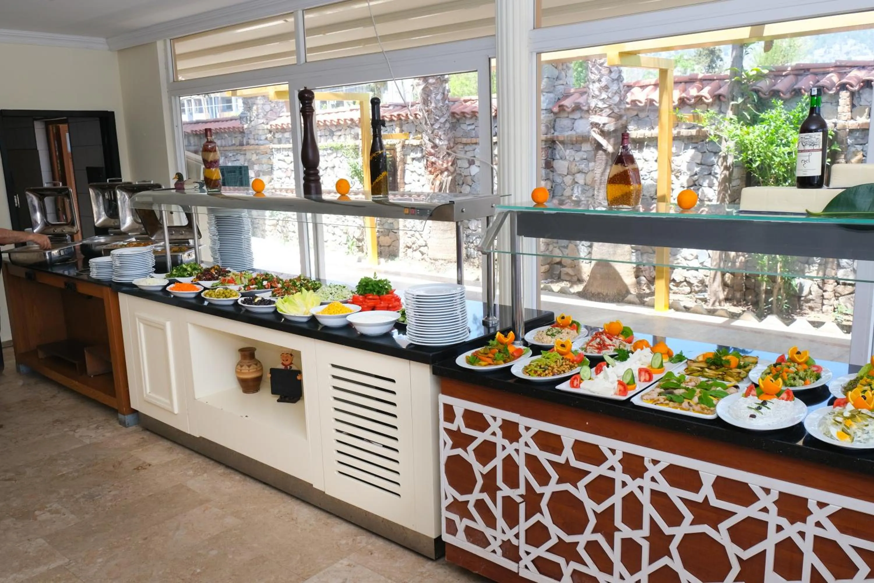 Food in Beldibi Beach Hotel