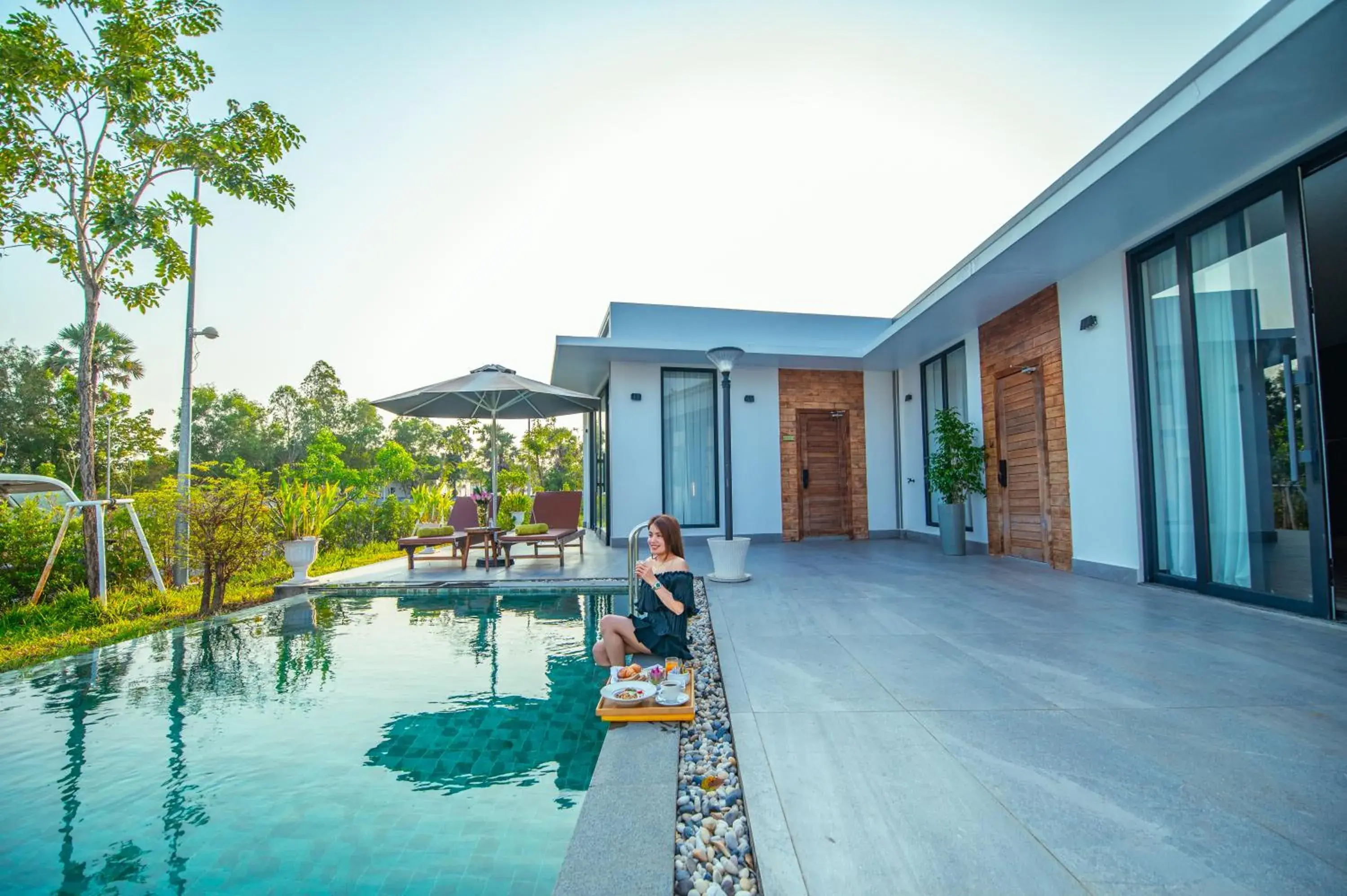 Villa Three-Bedroom with Private Pool - Free City Shuttle Service + Mini Bar in Good Time Relax Resort Villa Three-Bedroom with Private Pool - Free City Shuttle Service + Mini Bar in Good Time Relax Resort