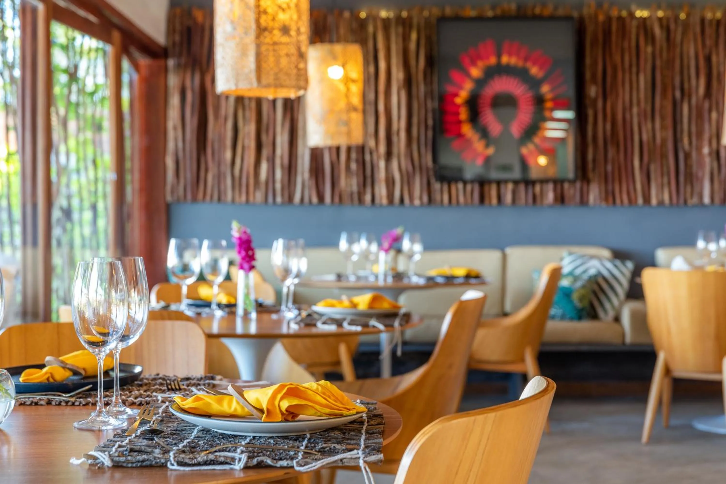 Restaurant/places to eat in Villa Pantai Boutique Hotel Maragogi