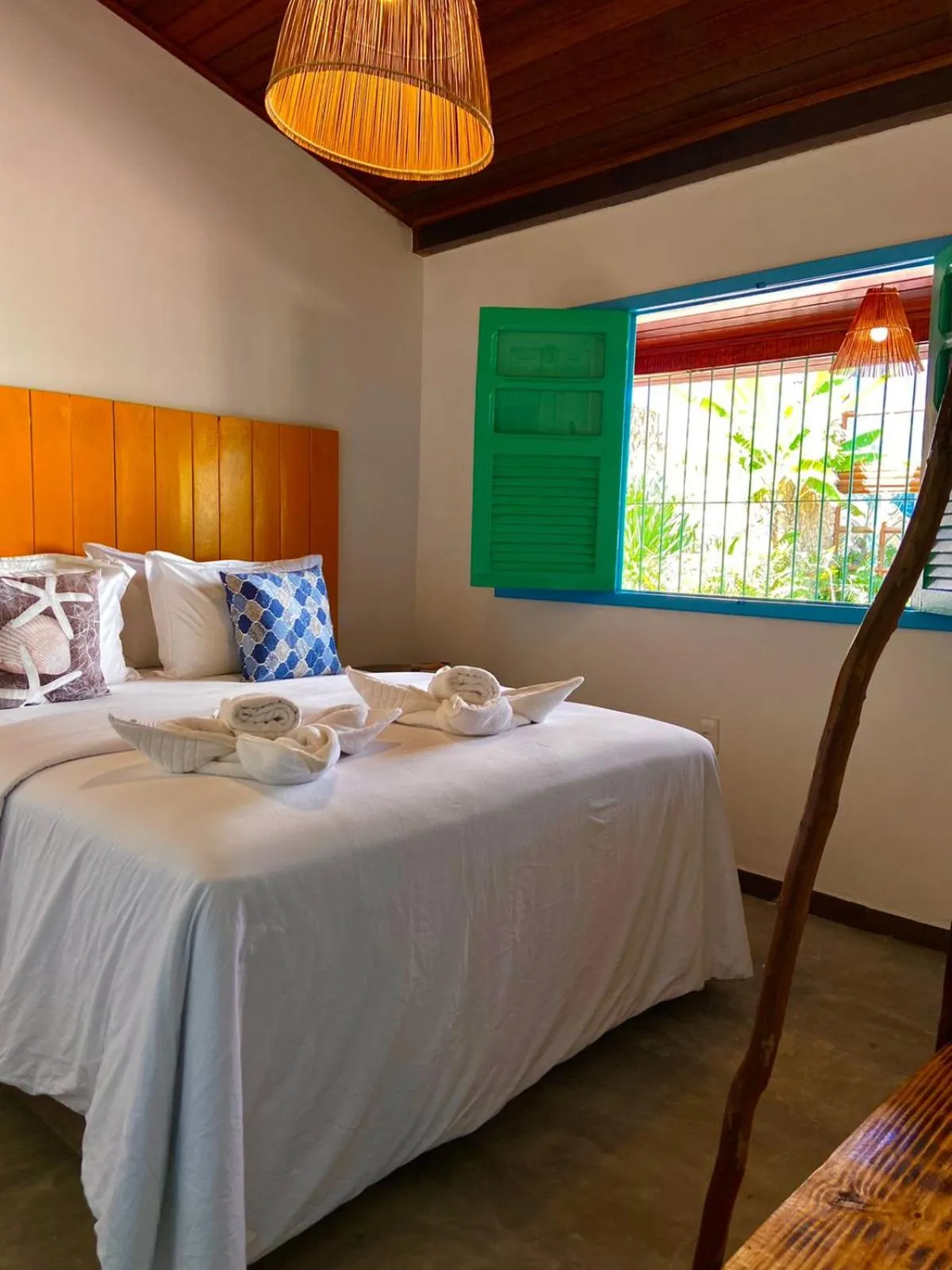 Bed in Villa Pantai Boutique Hotel Maragogi