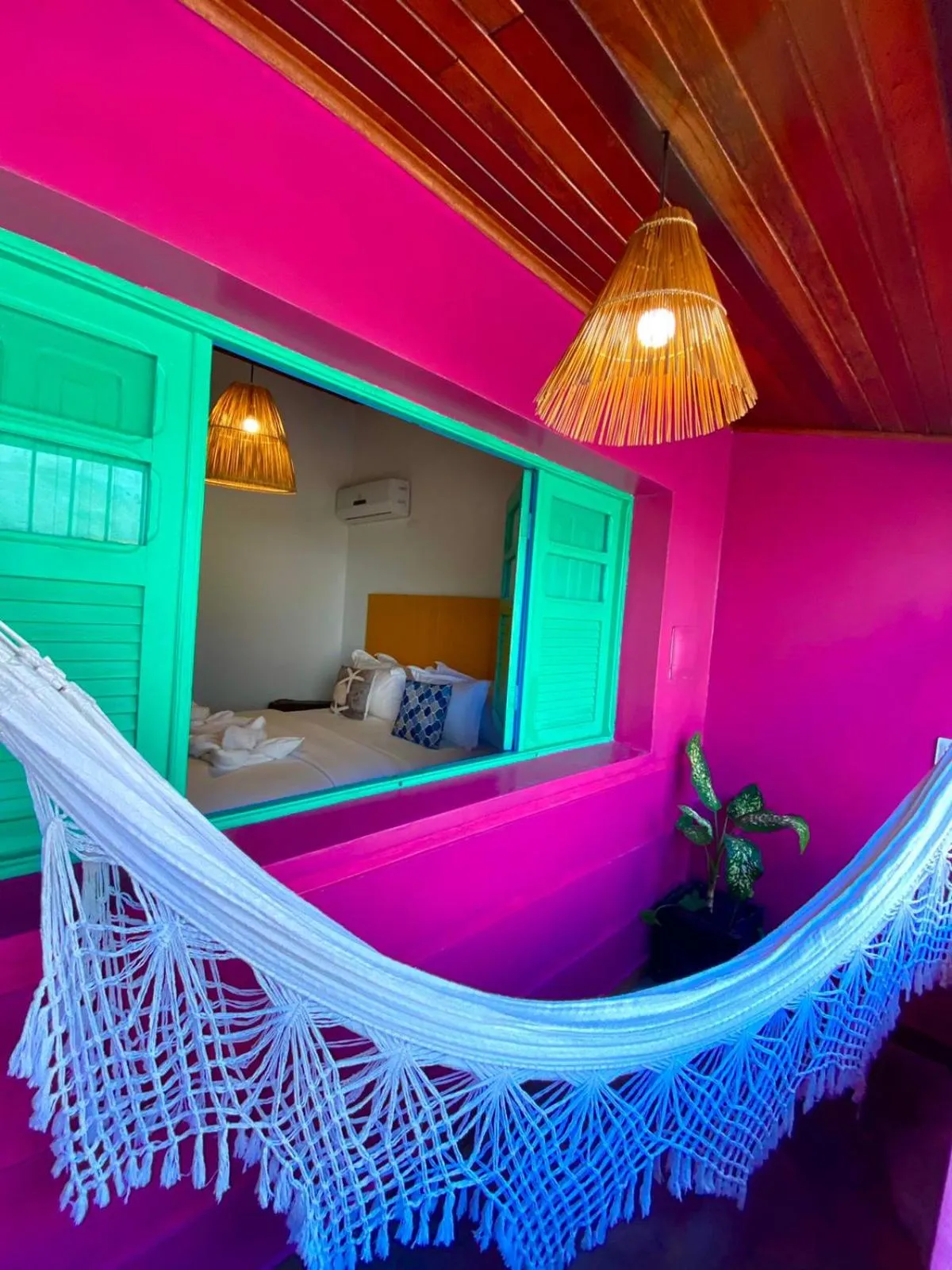 Seating area, Bed in Villa Pantai Boutique Hotel Maragogi