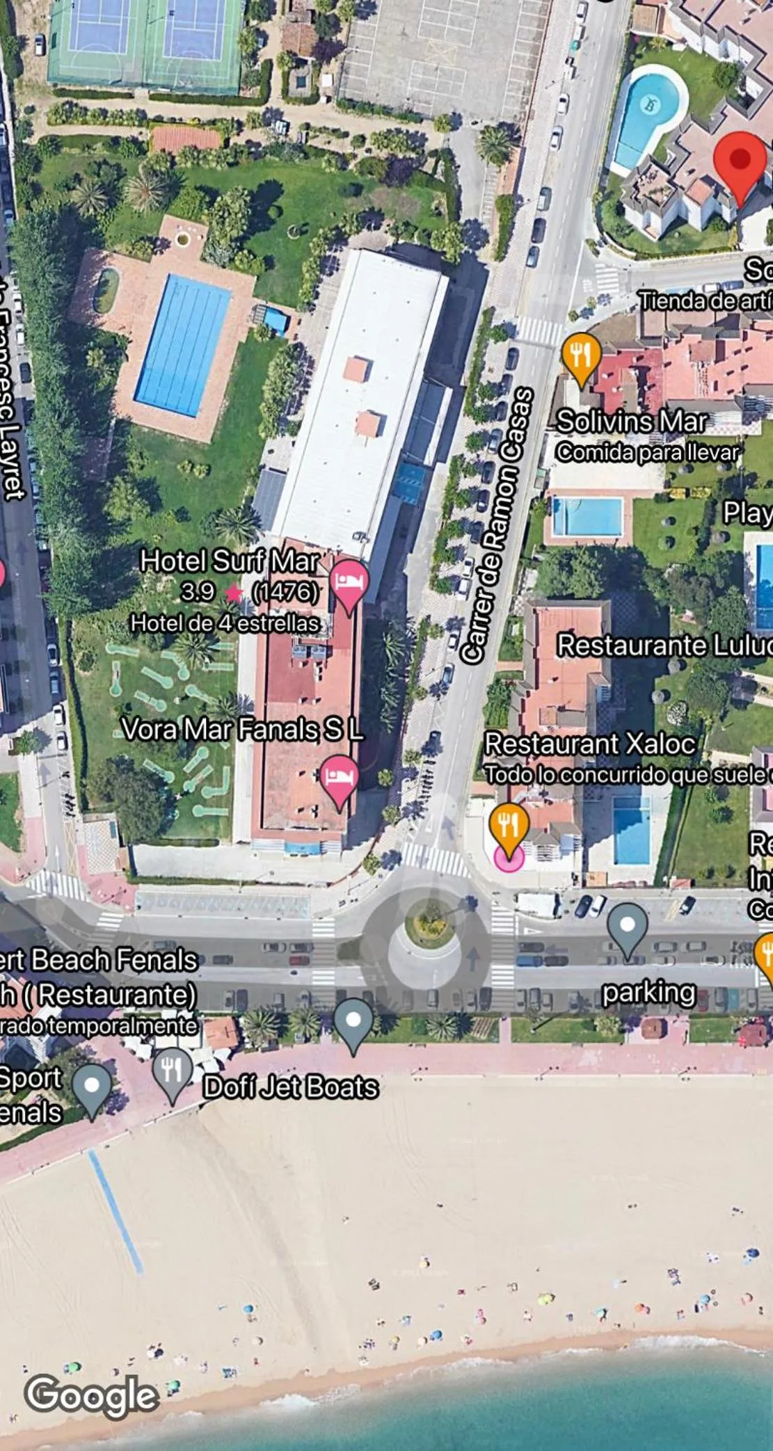 LA MER BLEUE, Boutique Apartament with free parking, full equipped in Fenals Beach