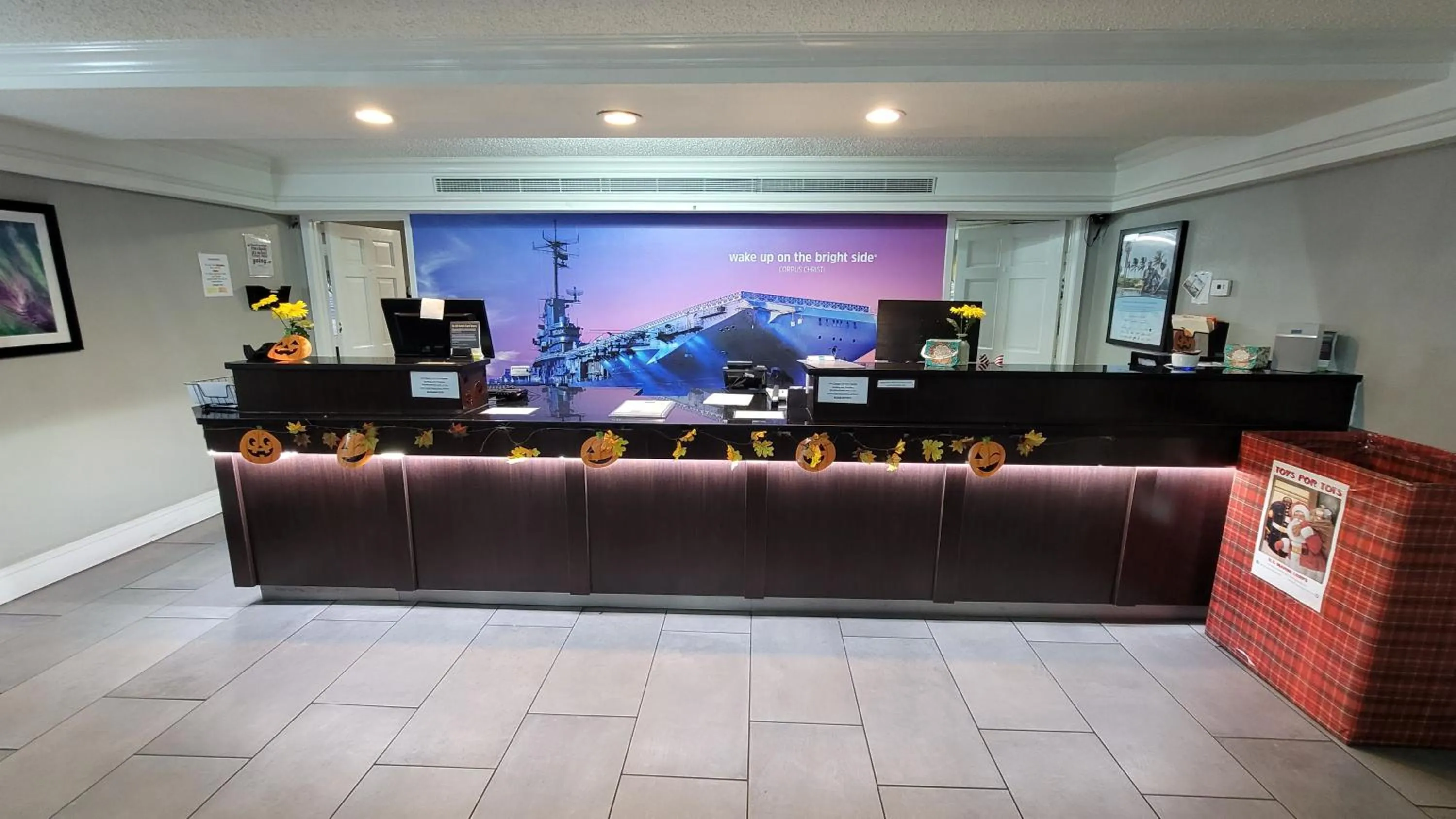 Lobby or reception in Hotel Palm Bliss Corpus Christi South