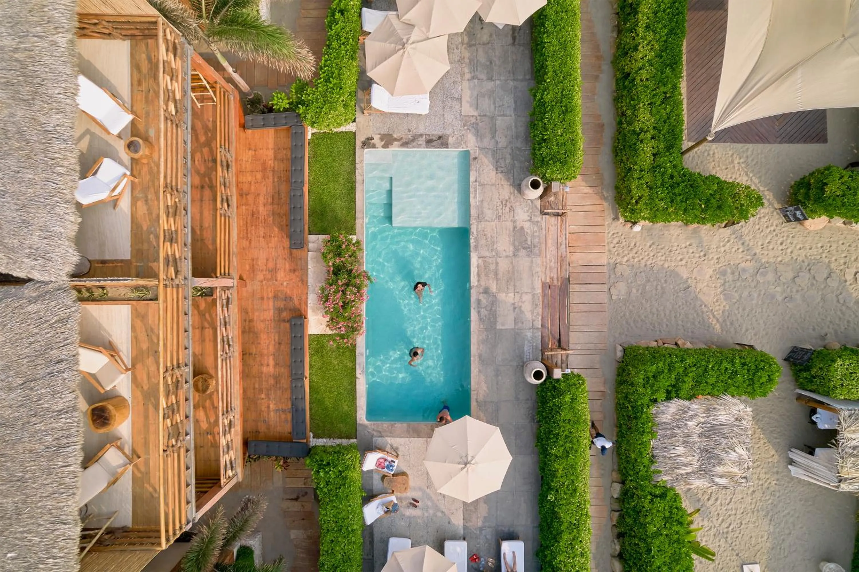 Pool view in Casa Joseph Zicatela - Adults Only