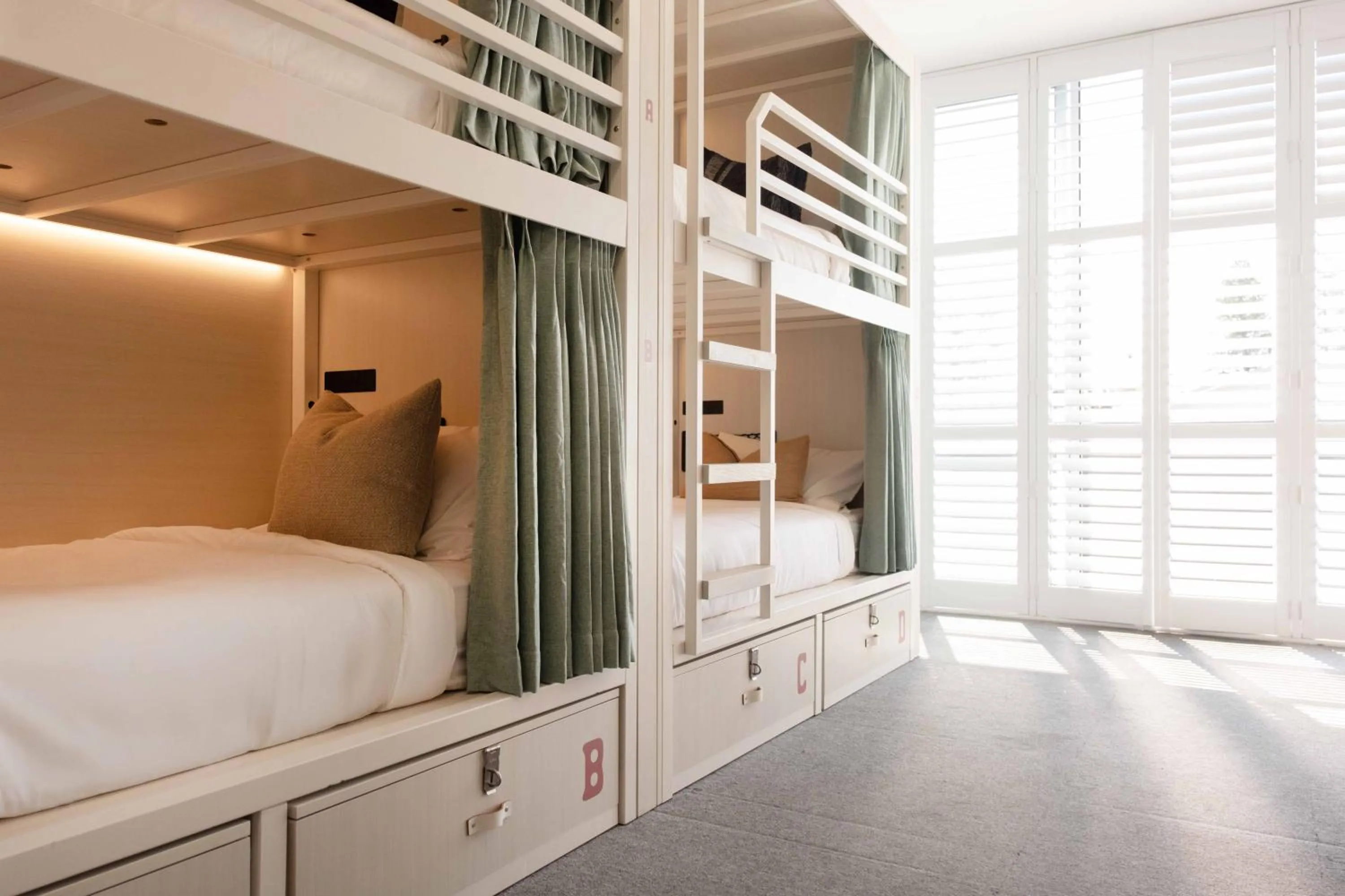 Bed in Drifter Byron Bay