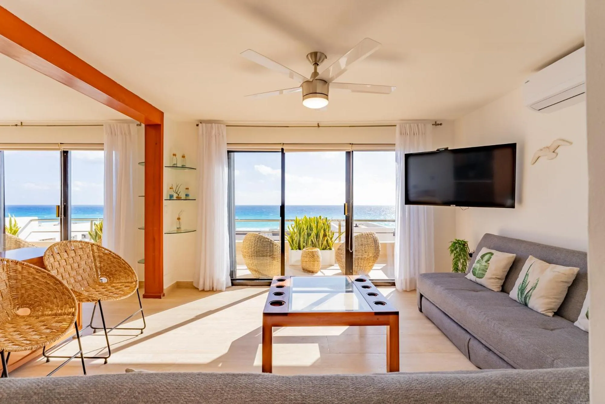 Amazing Caribbean Ocean view at Villas Marlin in Cancun