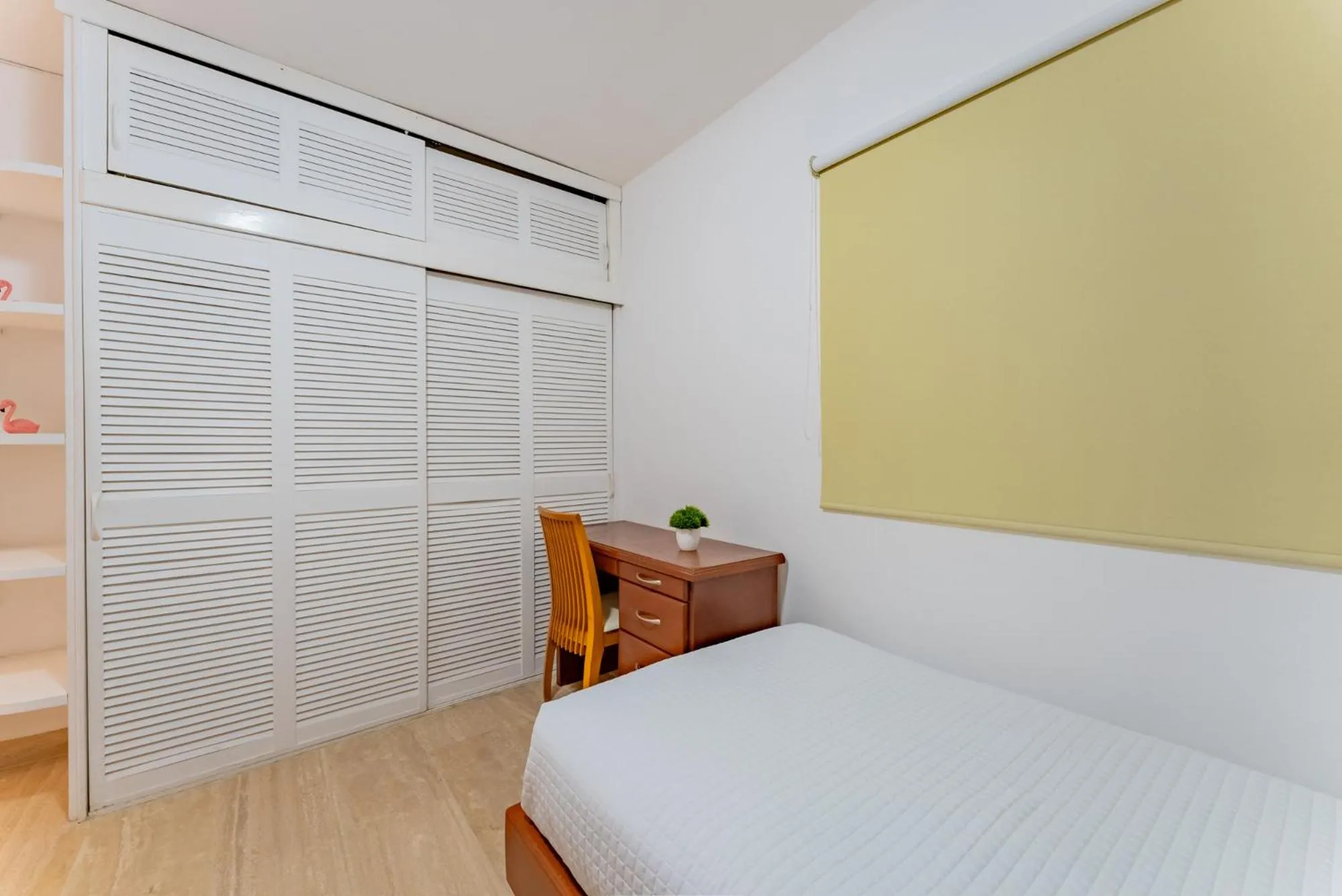 Bed in Amazing Caribbean Ocean view at Villas Marlin in Cancun