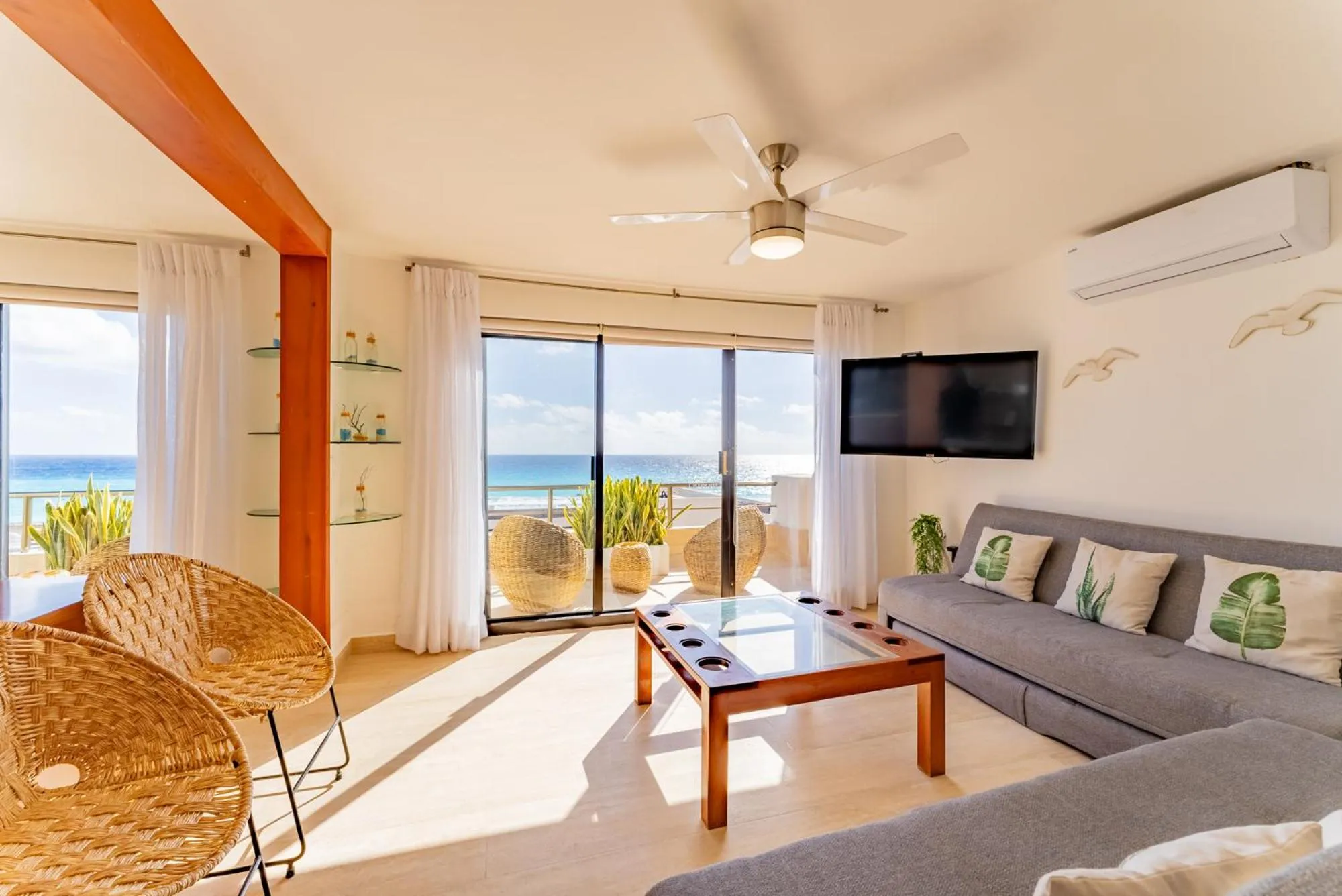 Amazing Caribbean Ocean view at Villas Marlin in Cancun