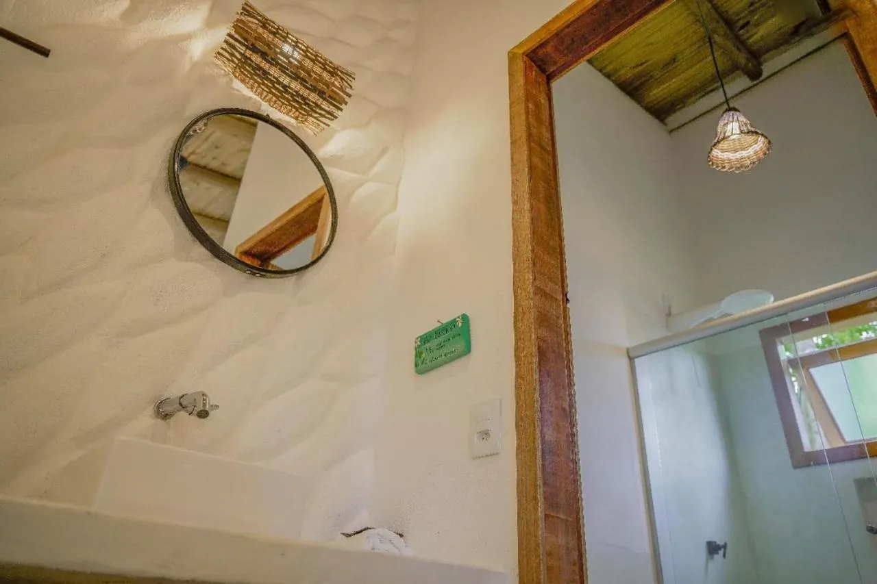 Bathroom in Pousada Vila Mangaba