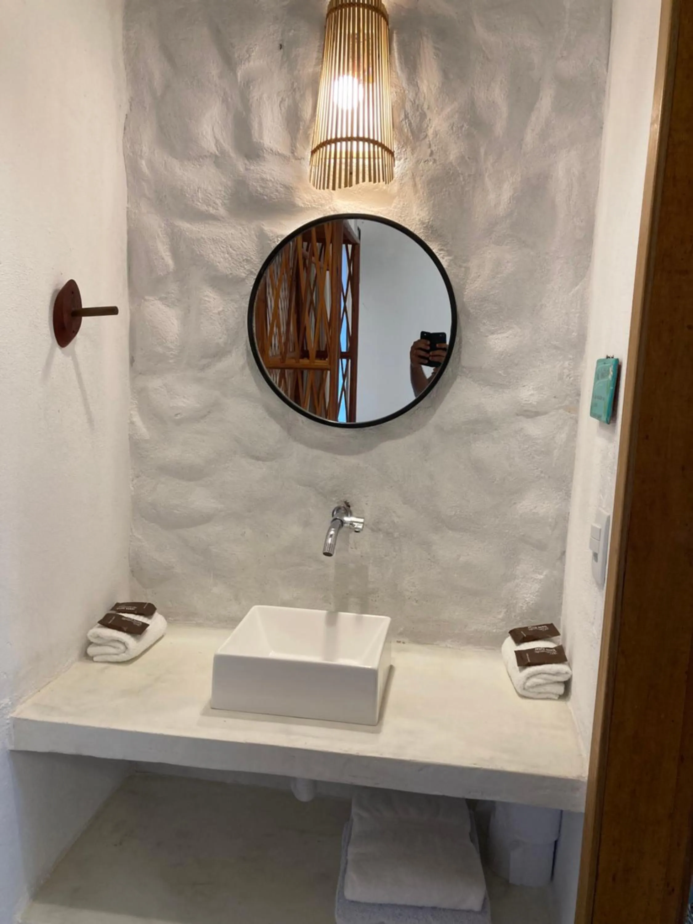 Bathroom in Pousada Vila Mangaba