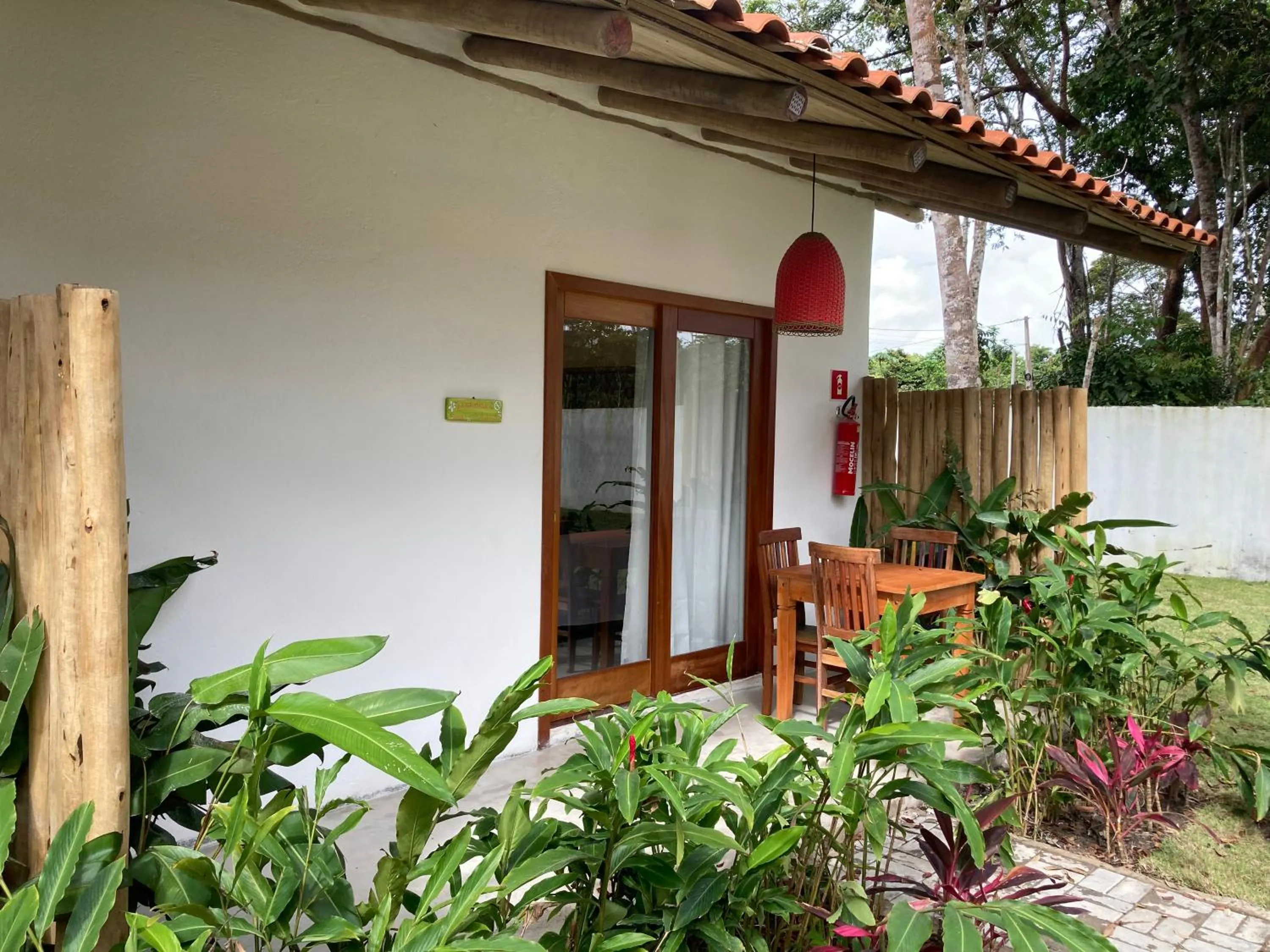 Patio in Pousada Vila Mangaba