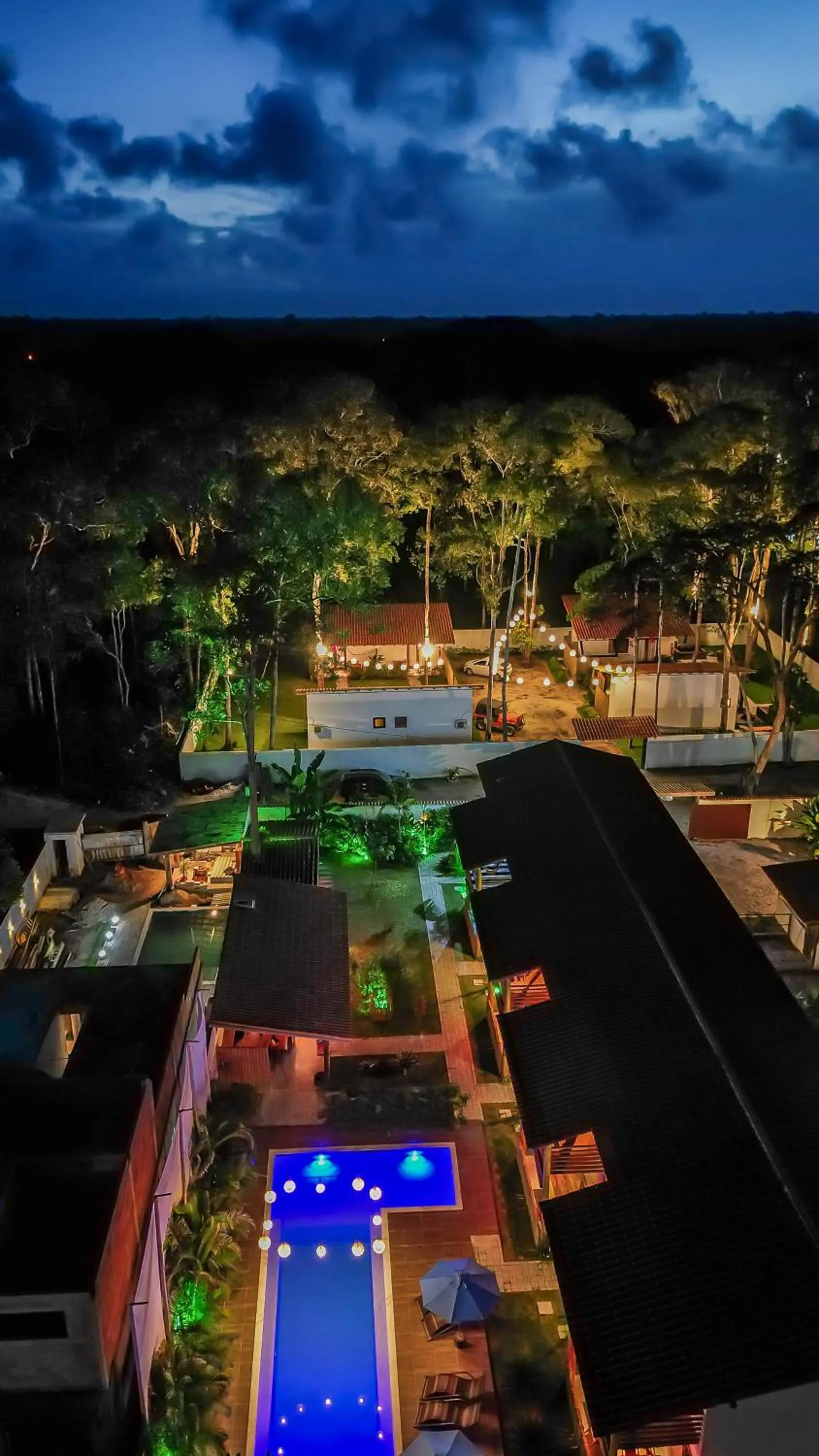 Bird's eye view in Pousada Vila Mangaba