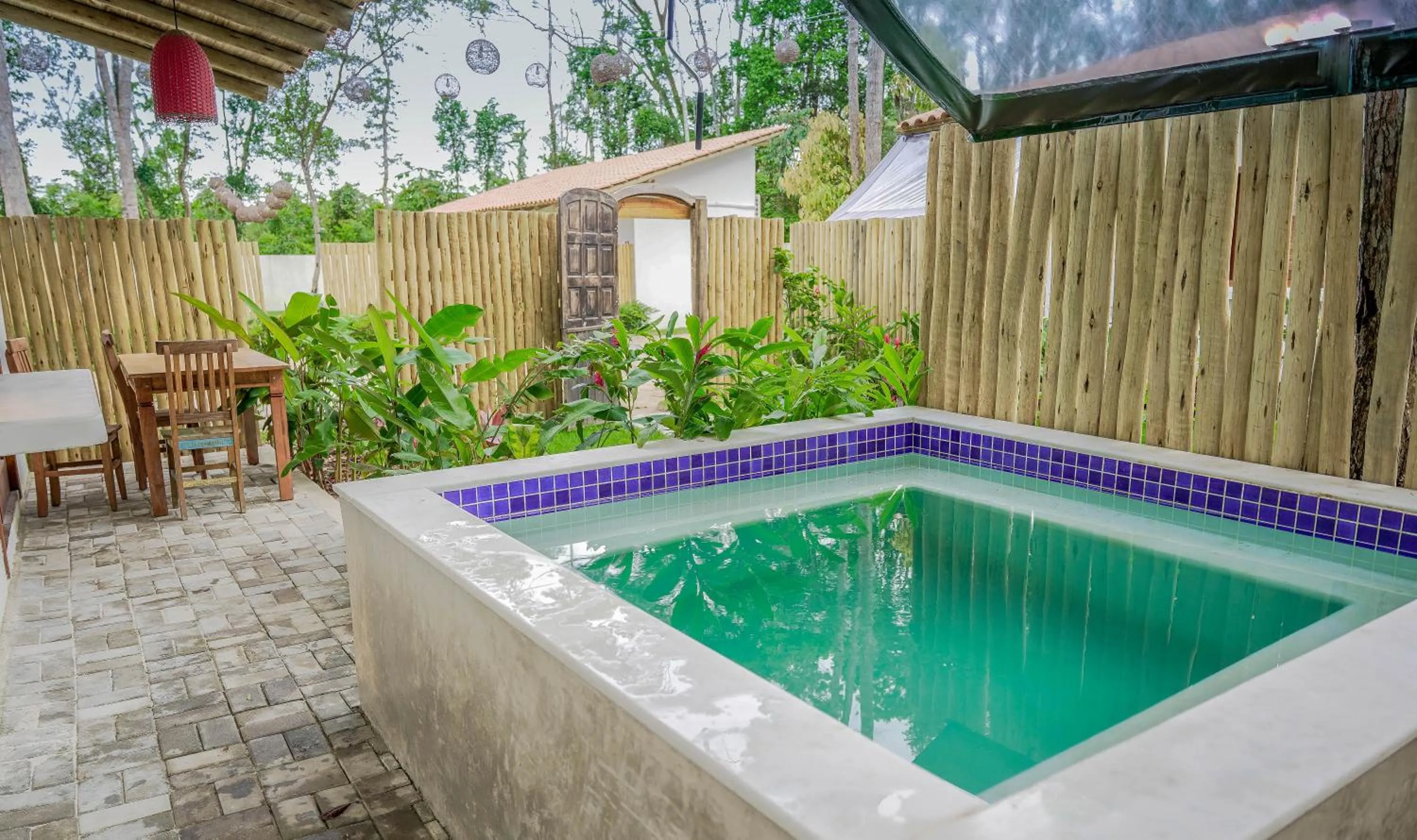 Swimming pool in Pousada Vila Mangaba