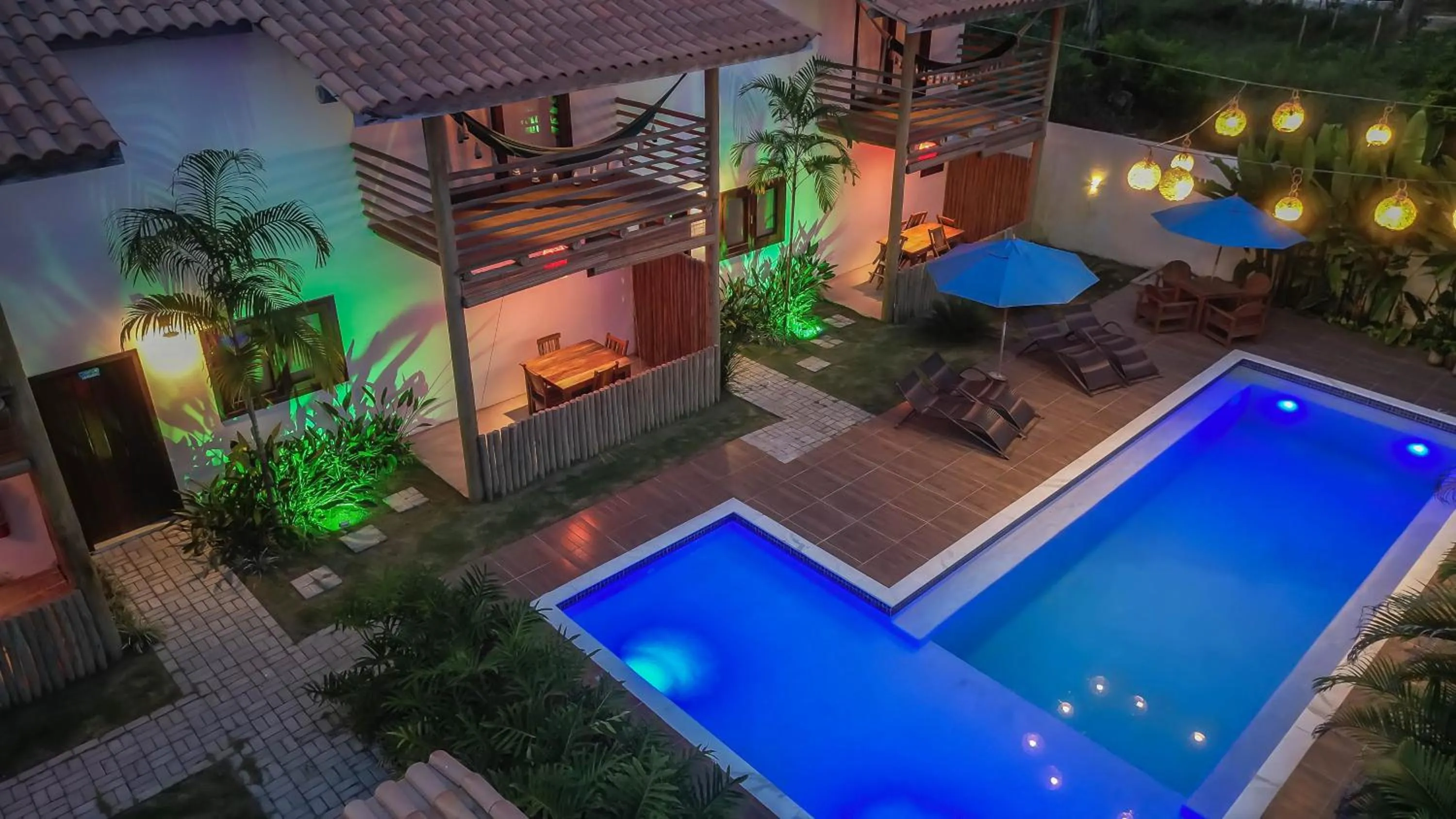 Swimming pool in Pousada Vila Mangaba