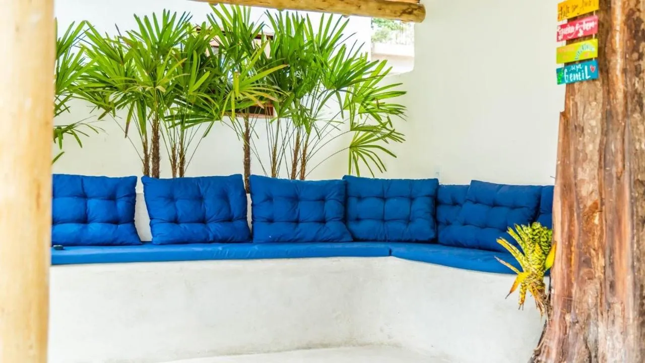 Living room in Pousada Vila Mangaba